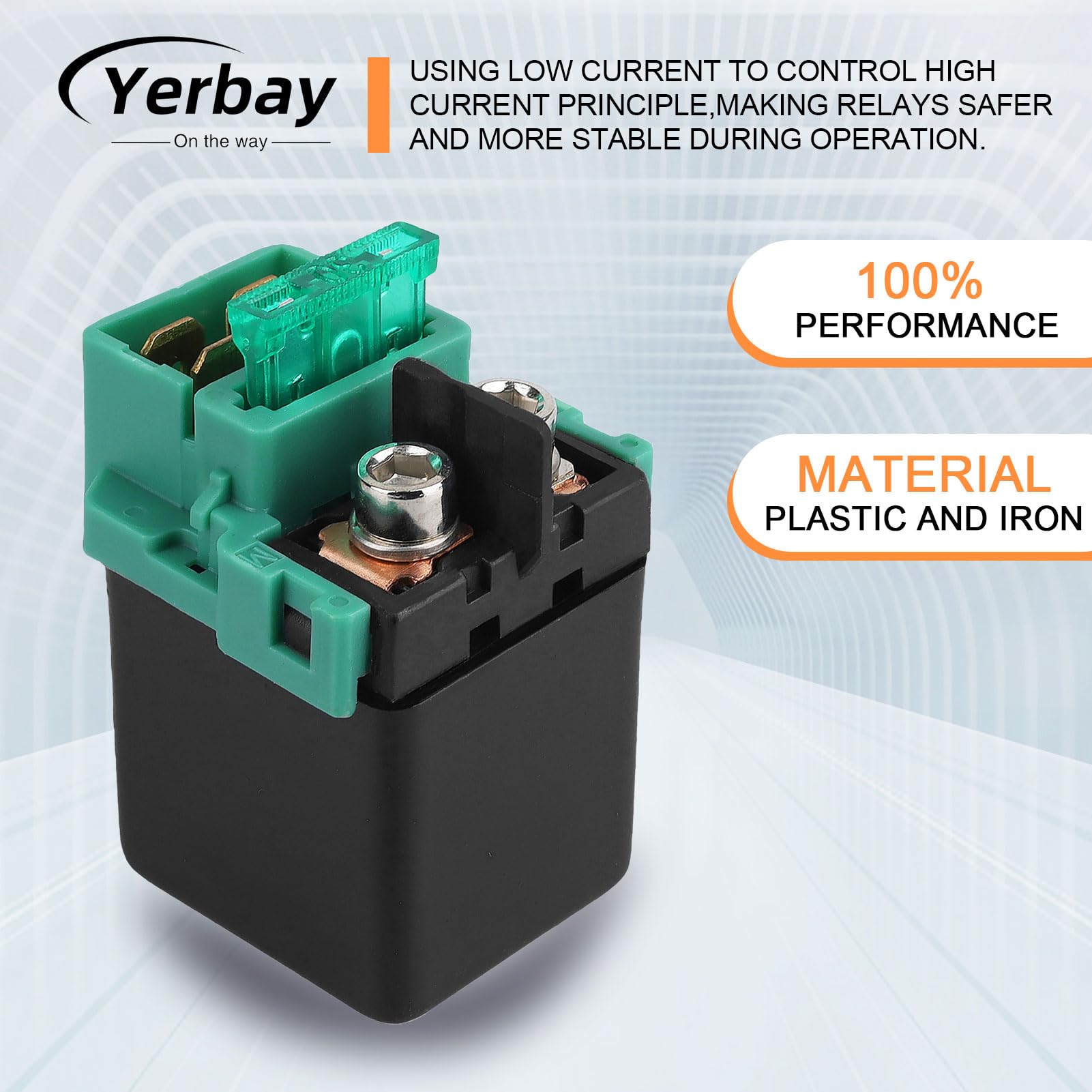 Starter Solenoid Relay for Honda VT750 Shadow VT 750 1998-2010 / VT1100 Shadow Sabre Spirit Aero VT 1100 1997-2007 / CBR900RR CB