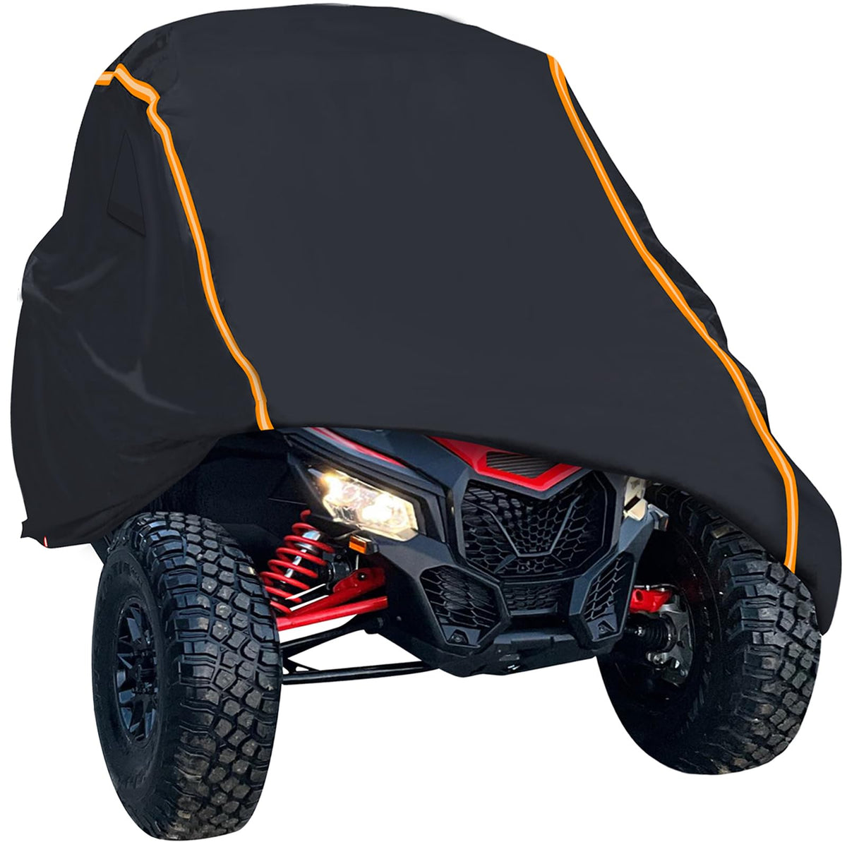 StarknightMT UTV Cover 2 Seater, Full Cover Compatible with Can Am Maverick X3 /Turbo / 900, Kawasaki, CFMOTO, RZR, Talon, SXS H