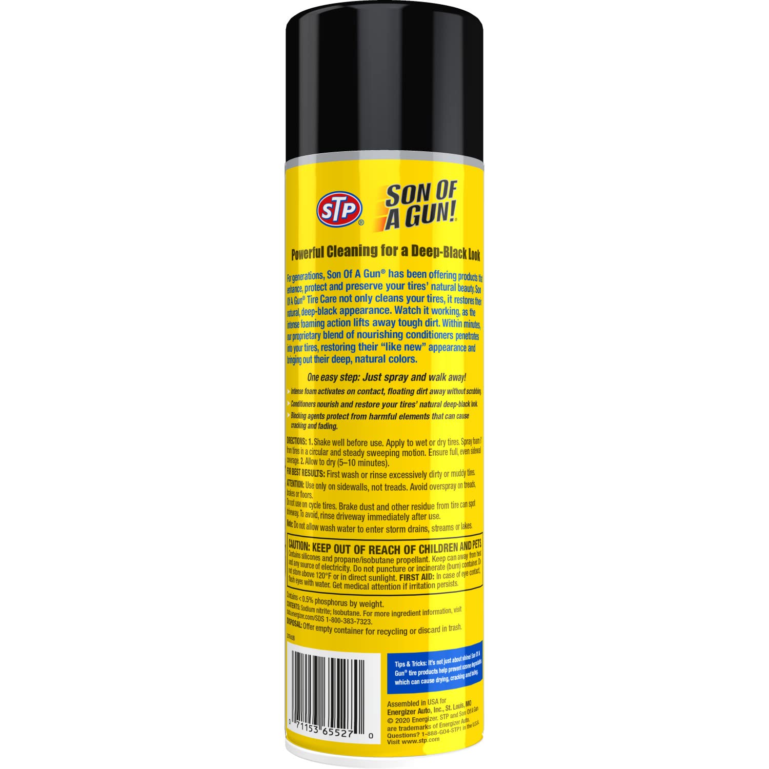 Stp Son Of A Gun One Step Tire Care (21 Fluid Ounces)