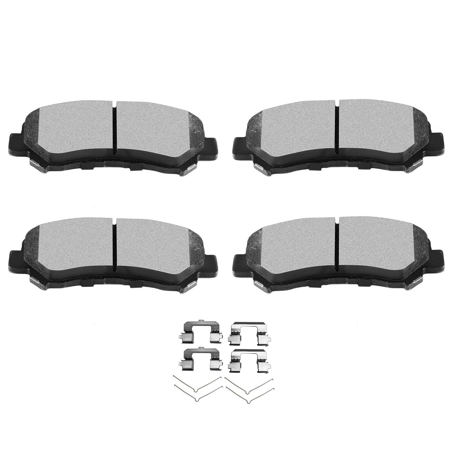 Scitoo D1374 Front Semi-Metallic Brake Pads Sets Fit For Lexus Rx330 2004-2006,For Lexus Rx350 2007-2009,For Toyota For Highland