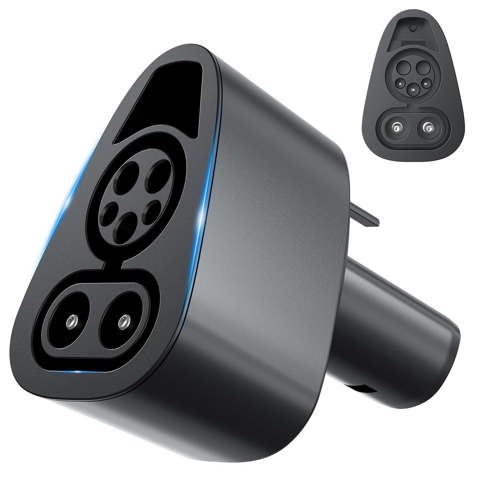 SEGUMA CCS1 to Tesla Charger Adapter, 250kW Supercharger CCS Adaptor, Fit for Model Y/3/S/X, Charge at Level 3 DC Fast Charging 