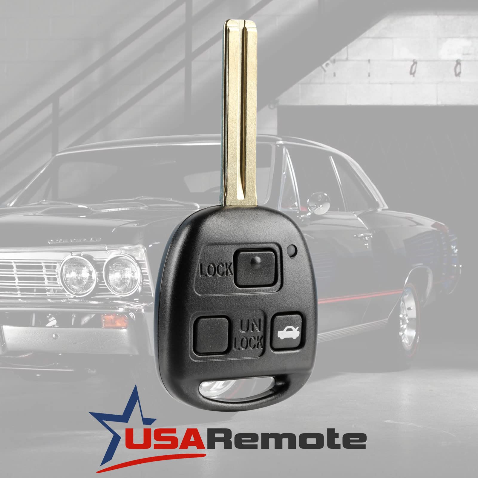 Car Key Fob Keyless Entry Remote fits ES330 LS430 SC430 (HYQ12BBT, 1511A-12BBT)