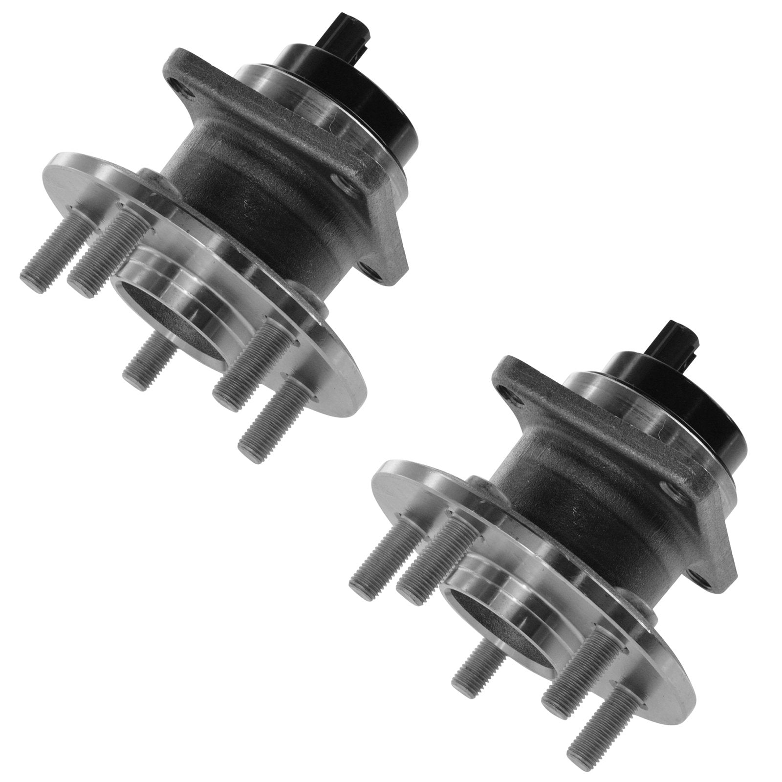 Trq Rear Wheel Hub Bearings Assembly Set Compatible With 2009-2010 Pontiac Vibe 2009-2018 Toyota Corolla 2009-2013 Matrix