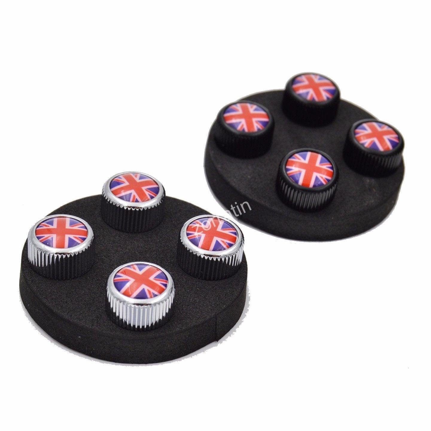 4X Zorratin Chrome Union Jack British Flag Tire Valve Stem Cap Cover For Bmw Mini Cooper R50 R53 R56 R56N F55 F56 R55 R52 R57 R5