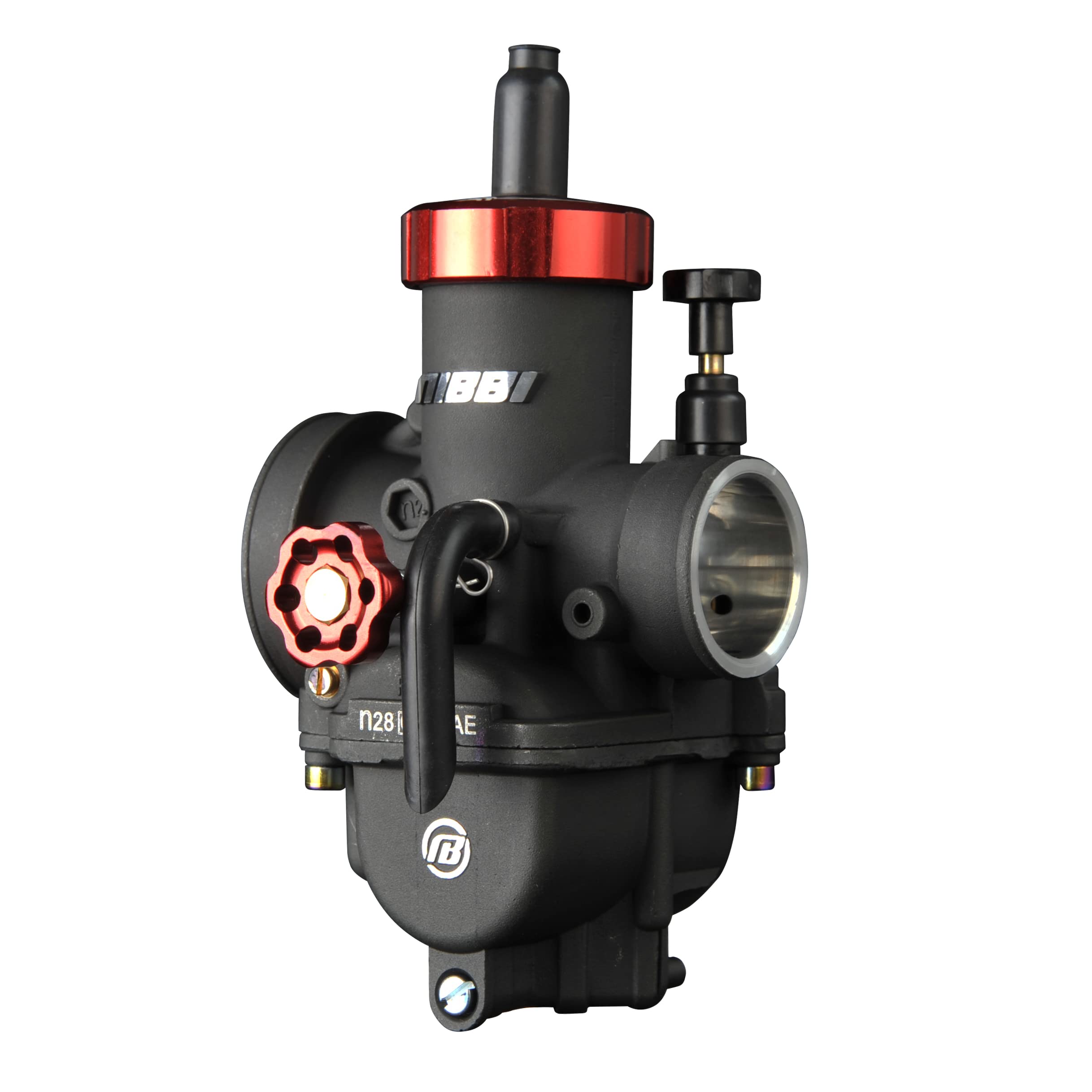 Nibbi Motorcycle Carburetor Pe28Mm 150Cc Carburetor 28Mm With Carburetor Jets Fit Honda Yamaha Suzuki Kawasaki Motorcycle Scooter Atv Dirt Bike 150Cc-250Cc Cg Gy6 Engine