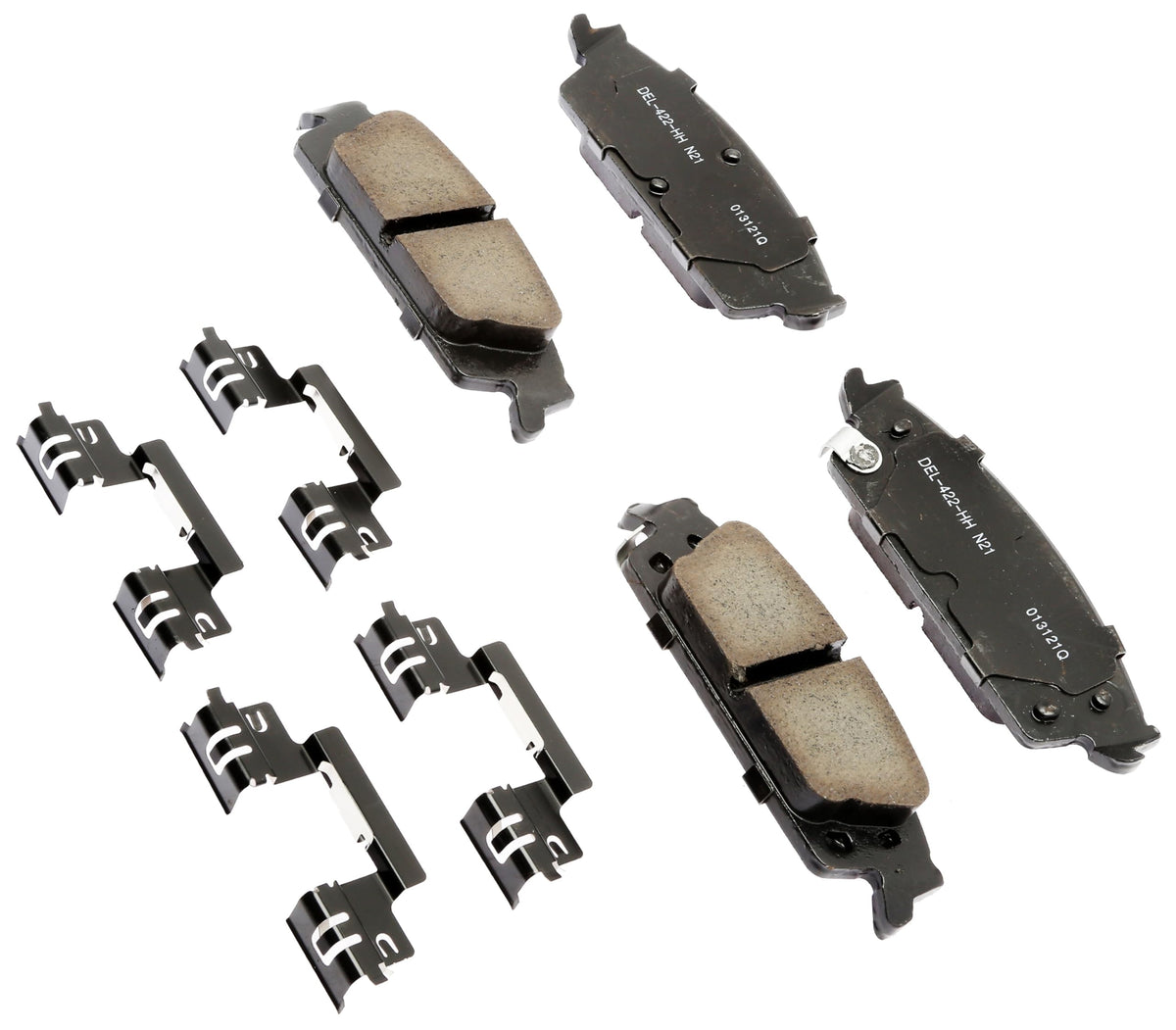 ACDelco Professional 17D1707CHF1 Ceramic Rear Disc Brake Pad Kit
