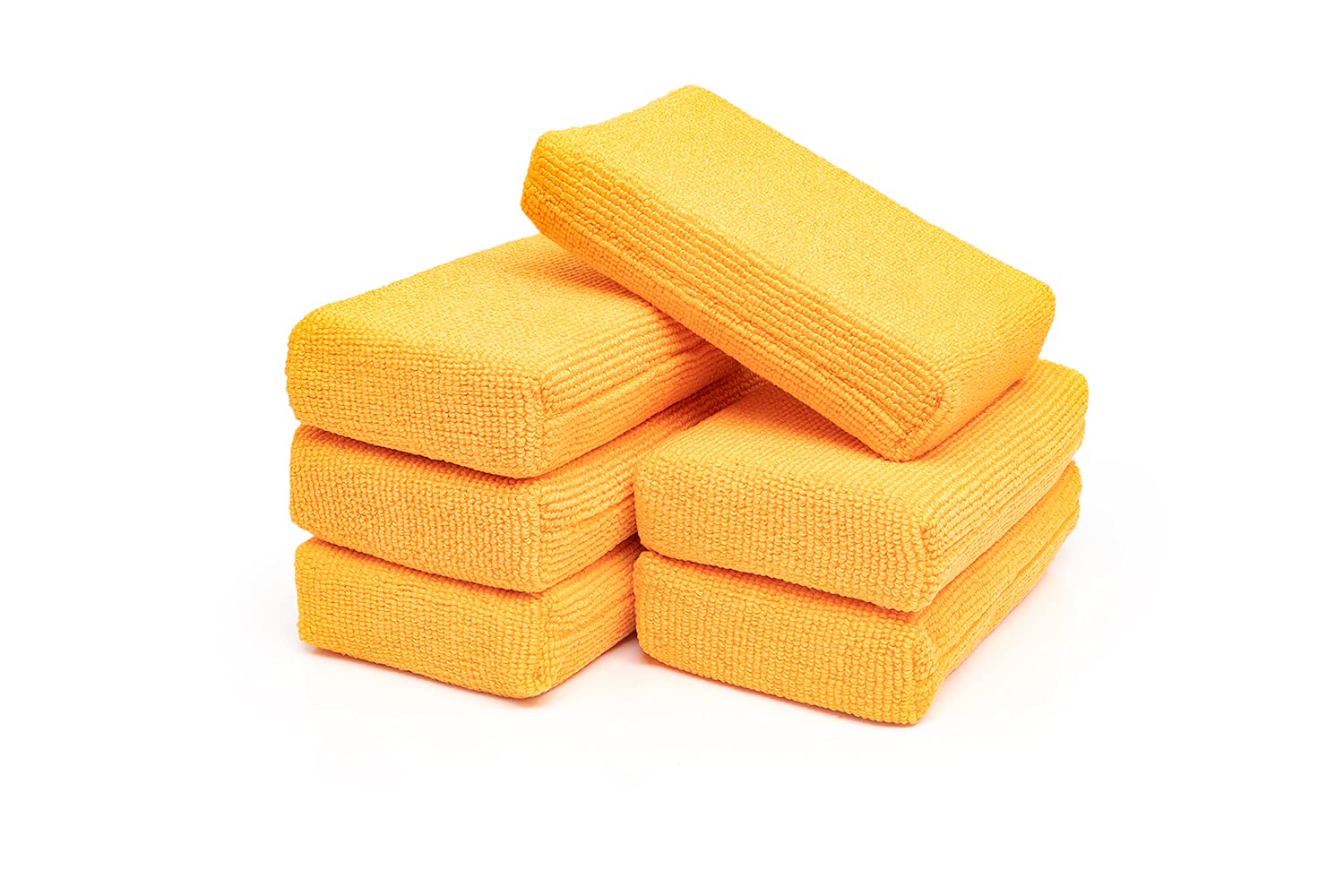 The Rag Company - The Pearl Microfiber Detailing Applicator Sponges - Versatile Detailing Tool, Extra Absorbent, Able To Withsta