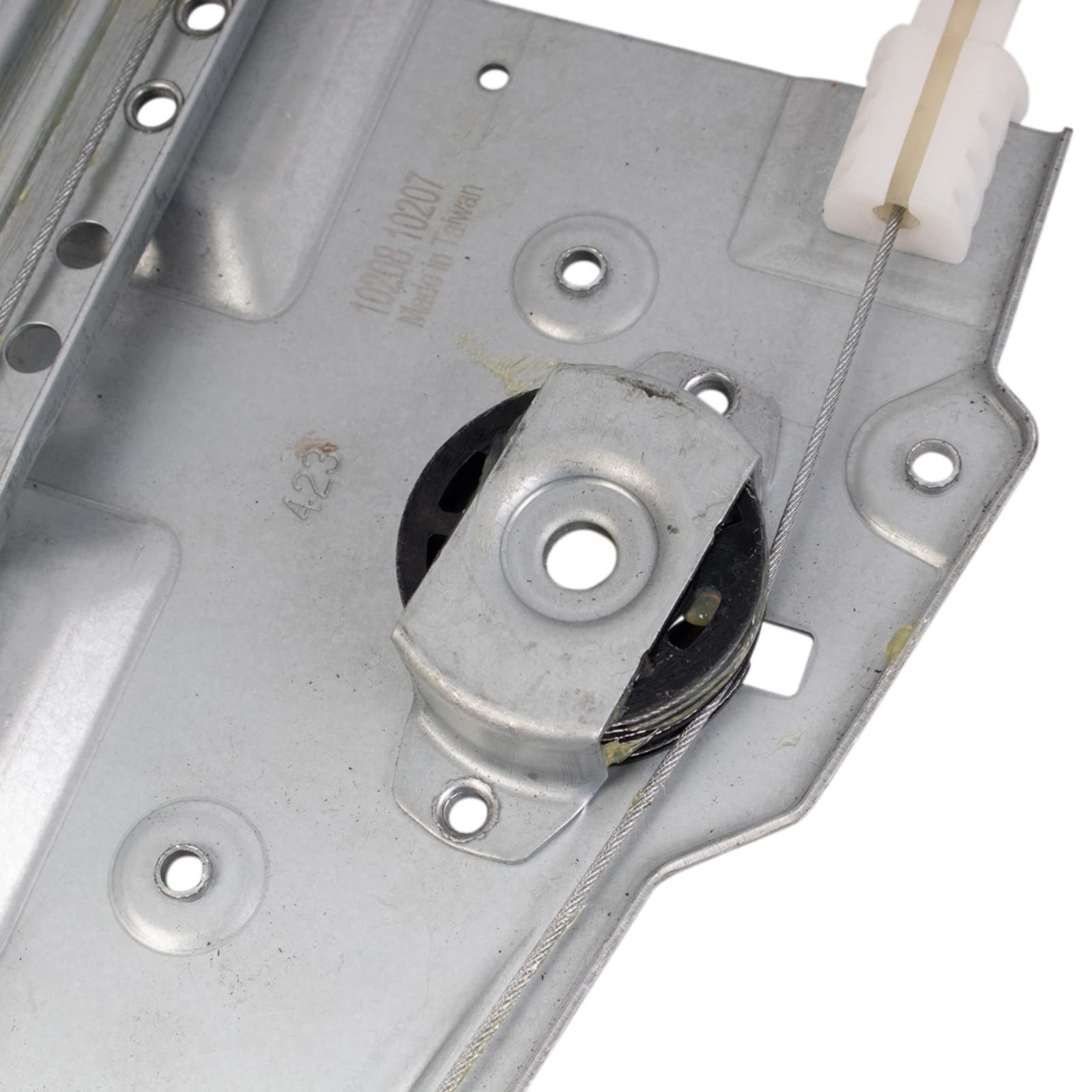 Trq Front Power Window Regulator Set Compatible With 2003-2006 Lincoln Ls Fo1350163 Fo1351163