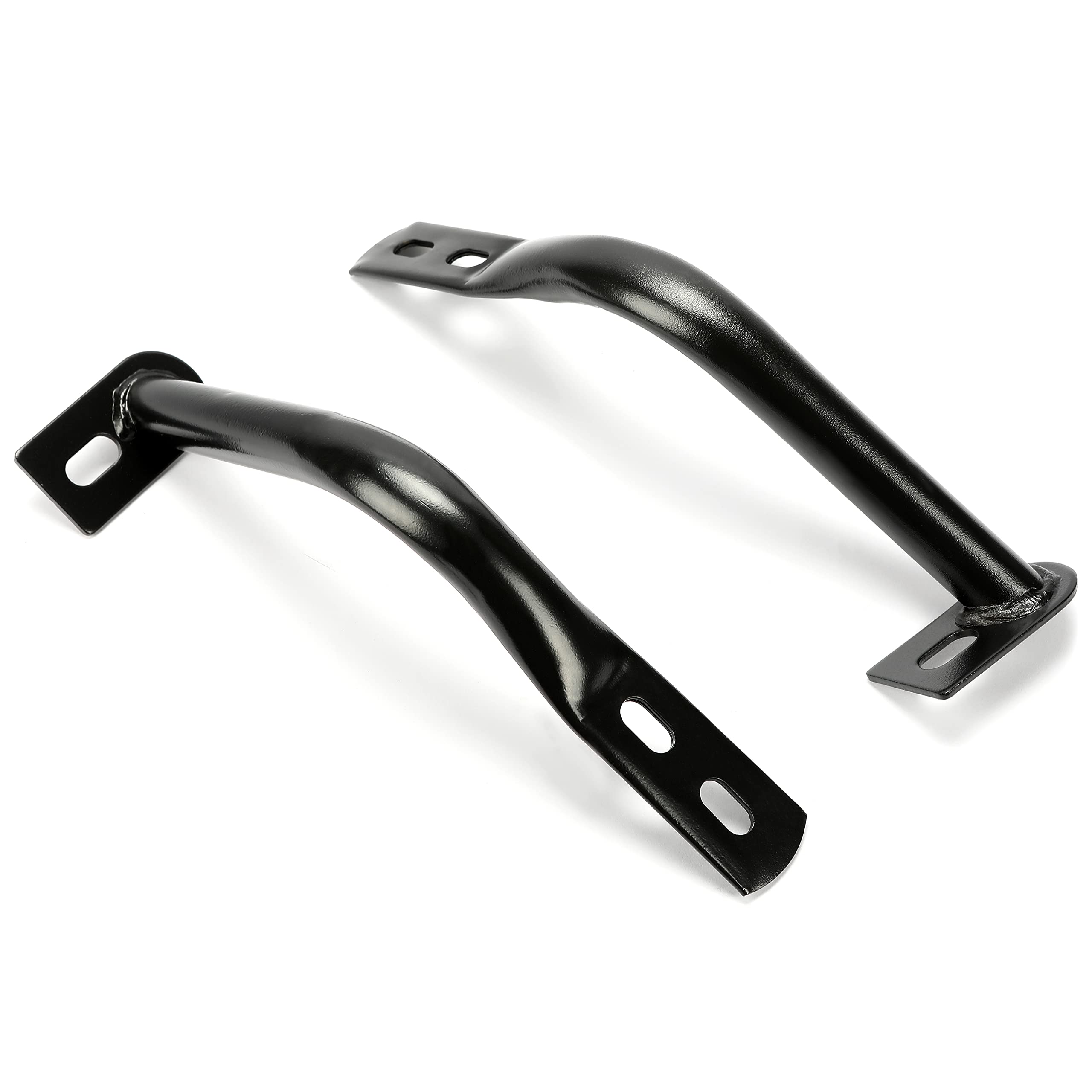 KUAFU Front LH & RH Bumper Bracket Compatible with 2003-2007 Chevy Silverado 1500 Avalanche & 2003-2007 GMC Sierra 1500 Replacem