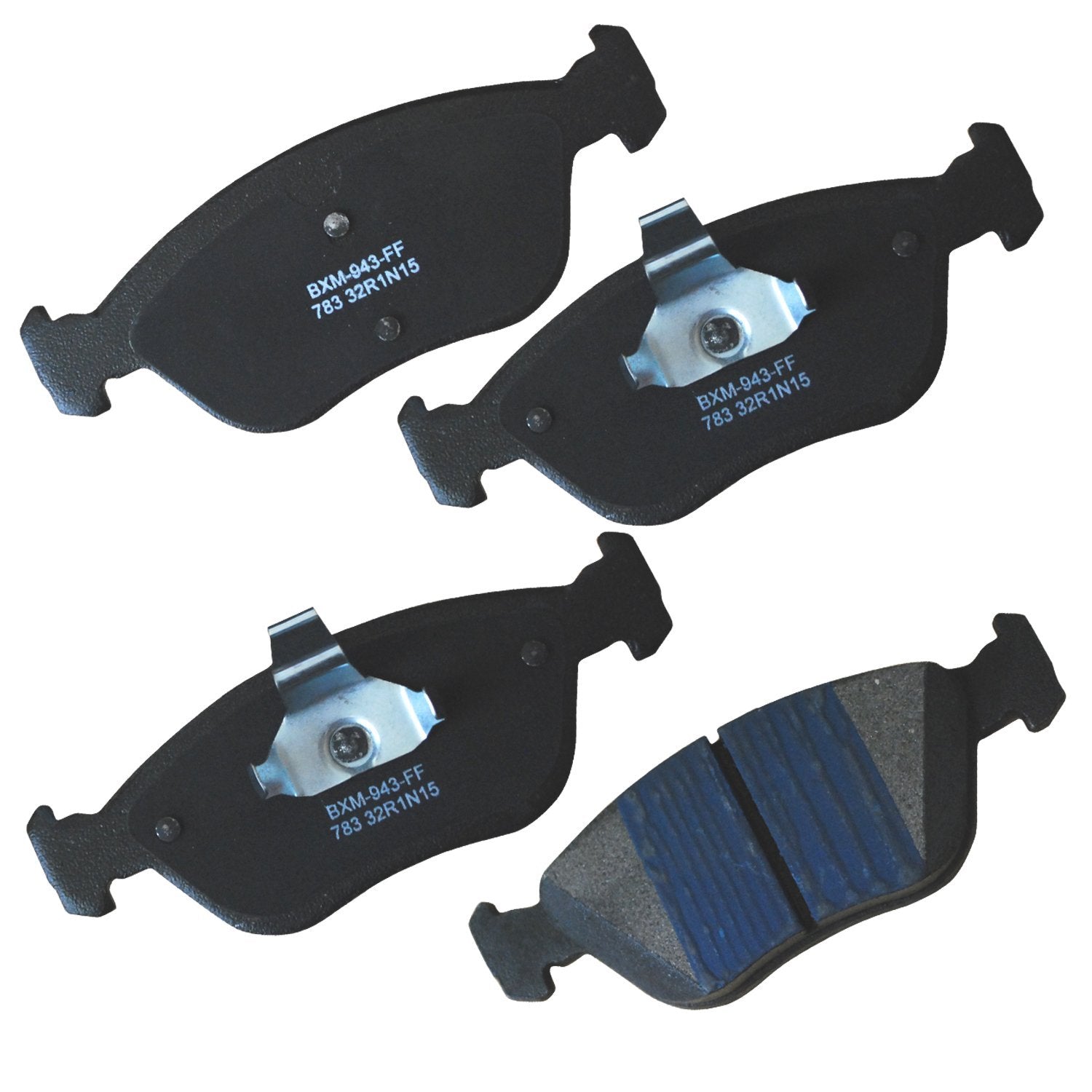Bendix Premium Sbm783 Semi-Metallic Front Brake Pads For Volvo C70 2005-1999, S70 2000-1999, V70 2000-1998