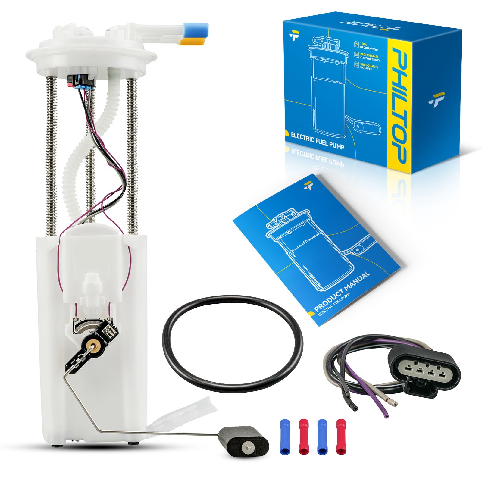 PHILTOP FG0100 Electric Fuel Pump Assembly Fit for 1997-2002 Express 3500/Savana 3500 5.7L, 1997-2000 Express 3500/Savana 3500 7