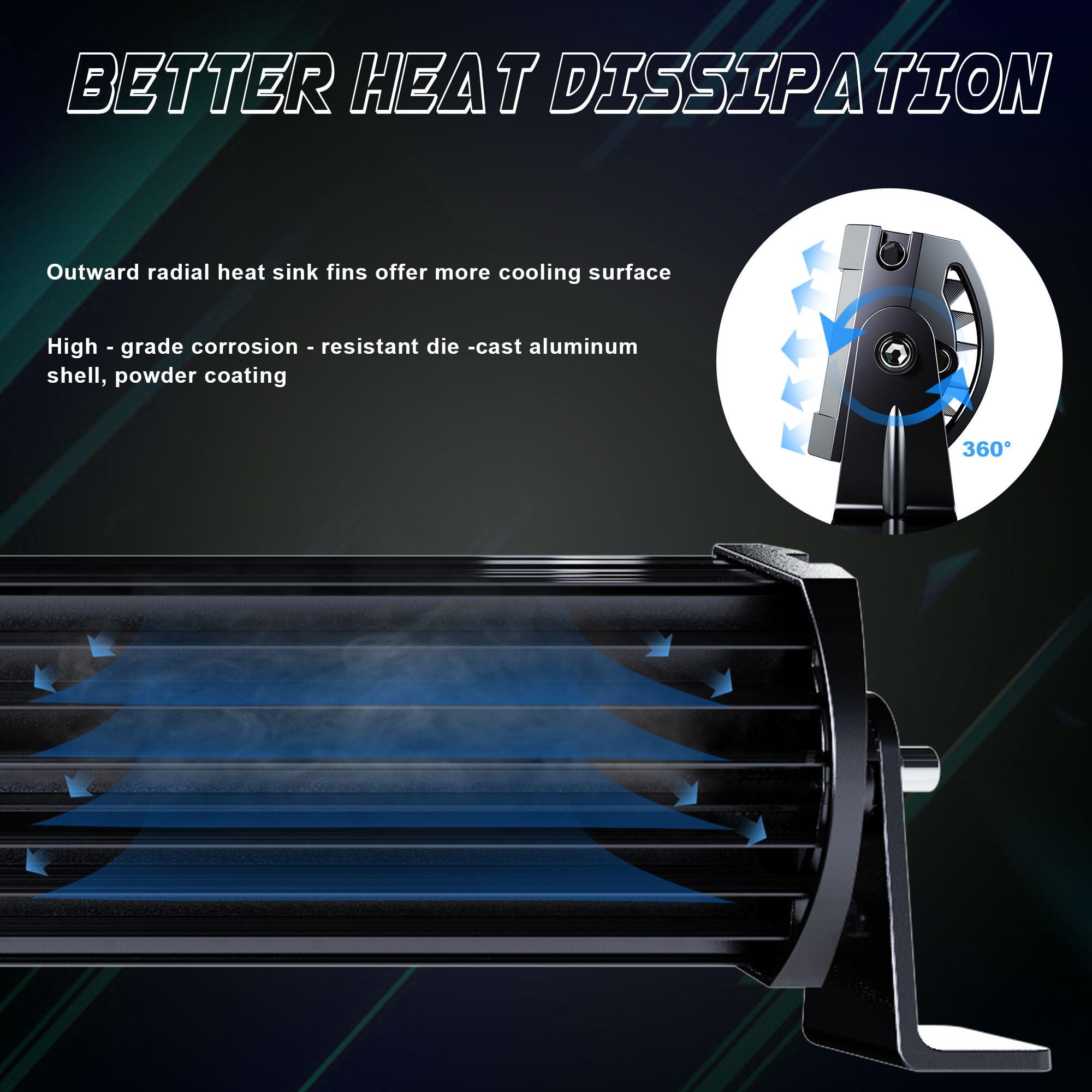 Slary 52 Inch 300W Curved Led Light Bar White/Amber Flasing Strobe Light With Six Modes Driving Fog Lights Spot Flood Combo Bumper Lights With Switch Wiring Harness For Offroad Truck 4Wd Suv Atv Utv