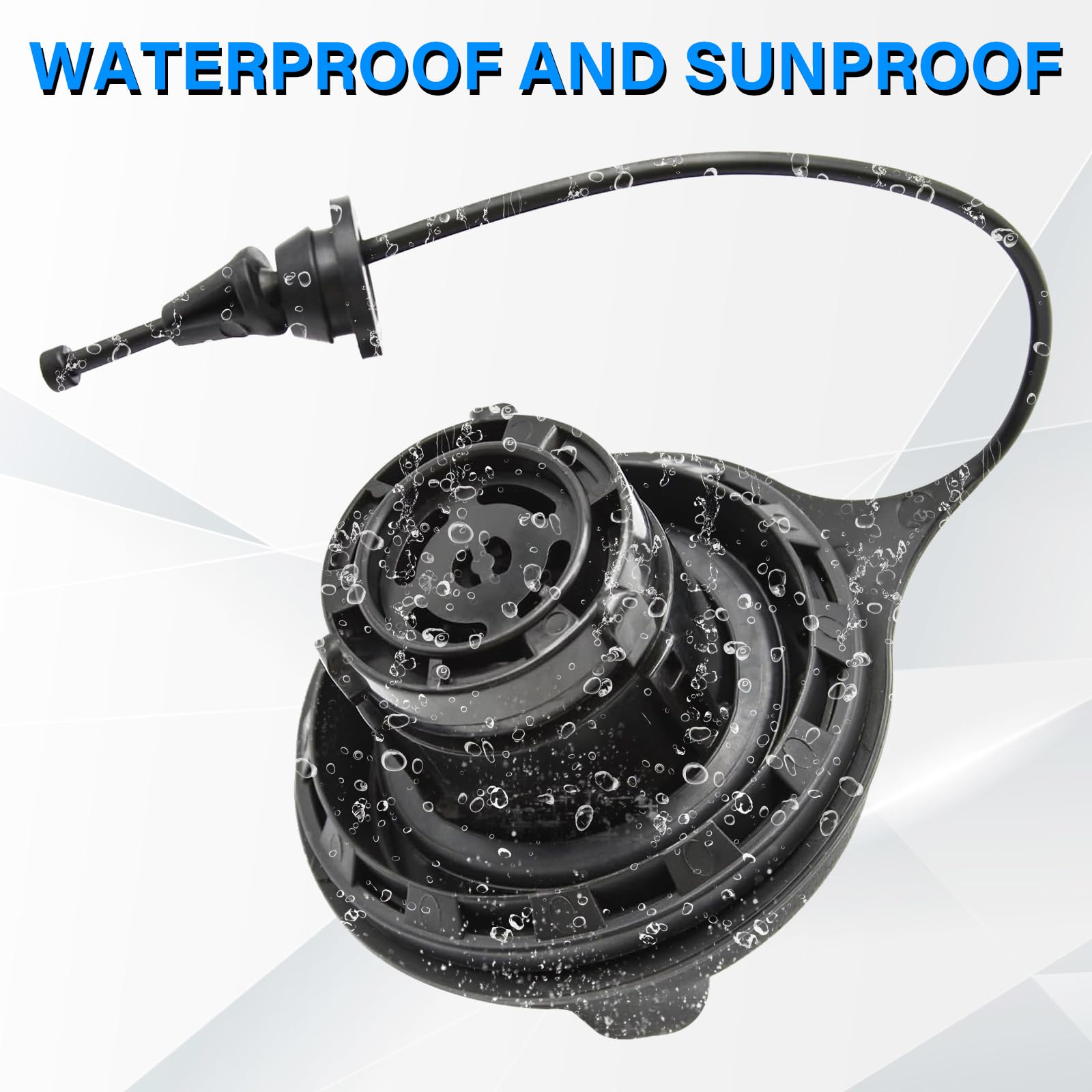 Gas Cap, Fuel Cap XU5Z9030MA for Ford F150, F250, F350, F450 Expedition, E150 E250 E350 Econoline Super Duty Lincoln Navigator