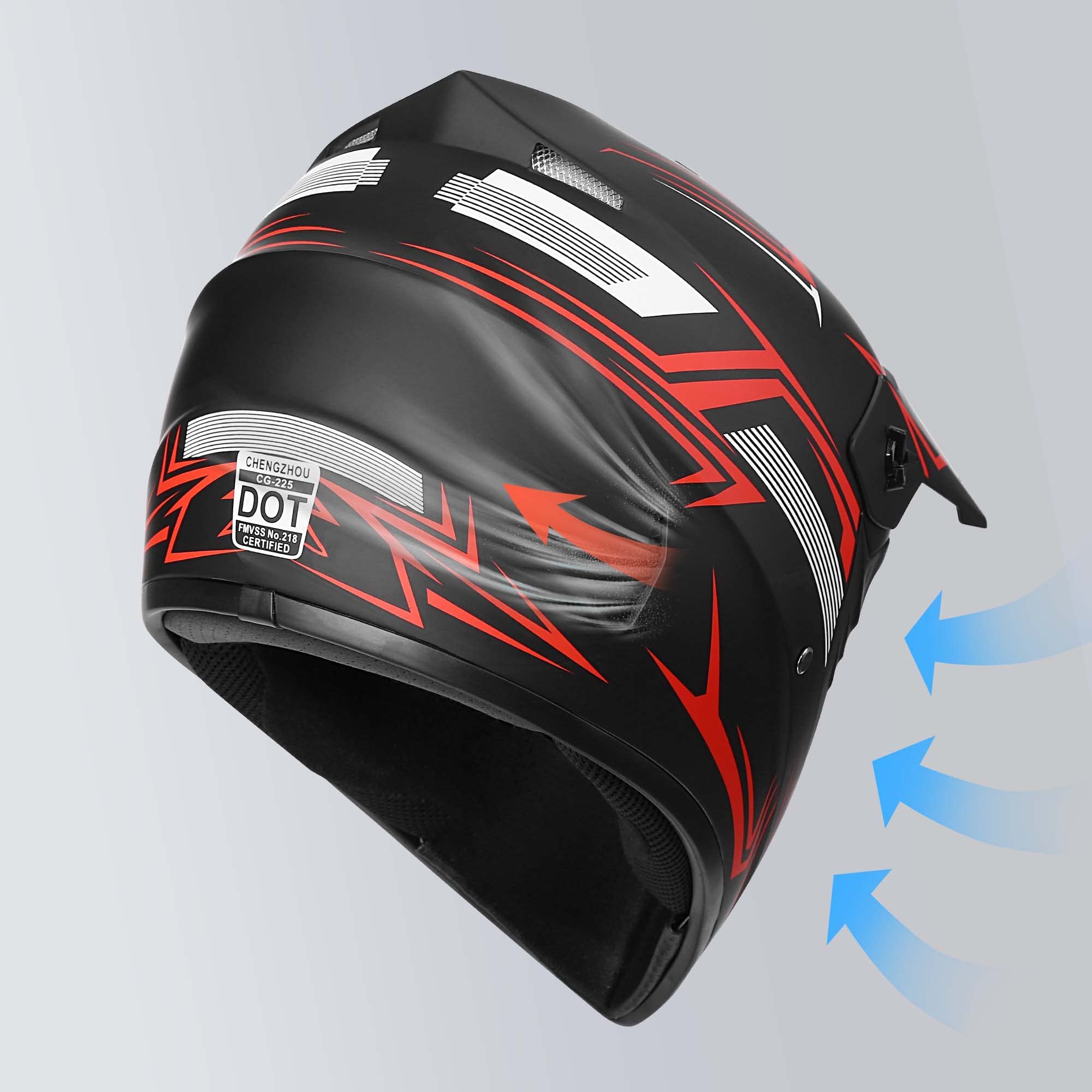 Yesmotor Youth Kids Motocross Helmet Full Face Motorcycle Dirt Bike Off-Road Mountain Bike Bmx Mx Atv Helmet- Dot Approved With(Gloves Goggles Mask) 4Pcs Set (Red,Xl)