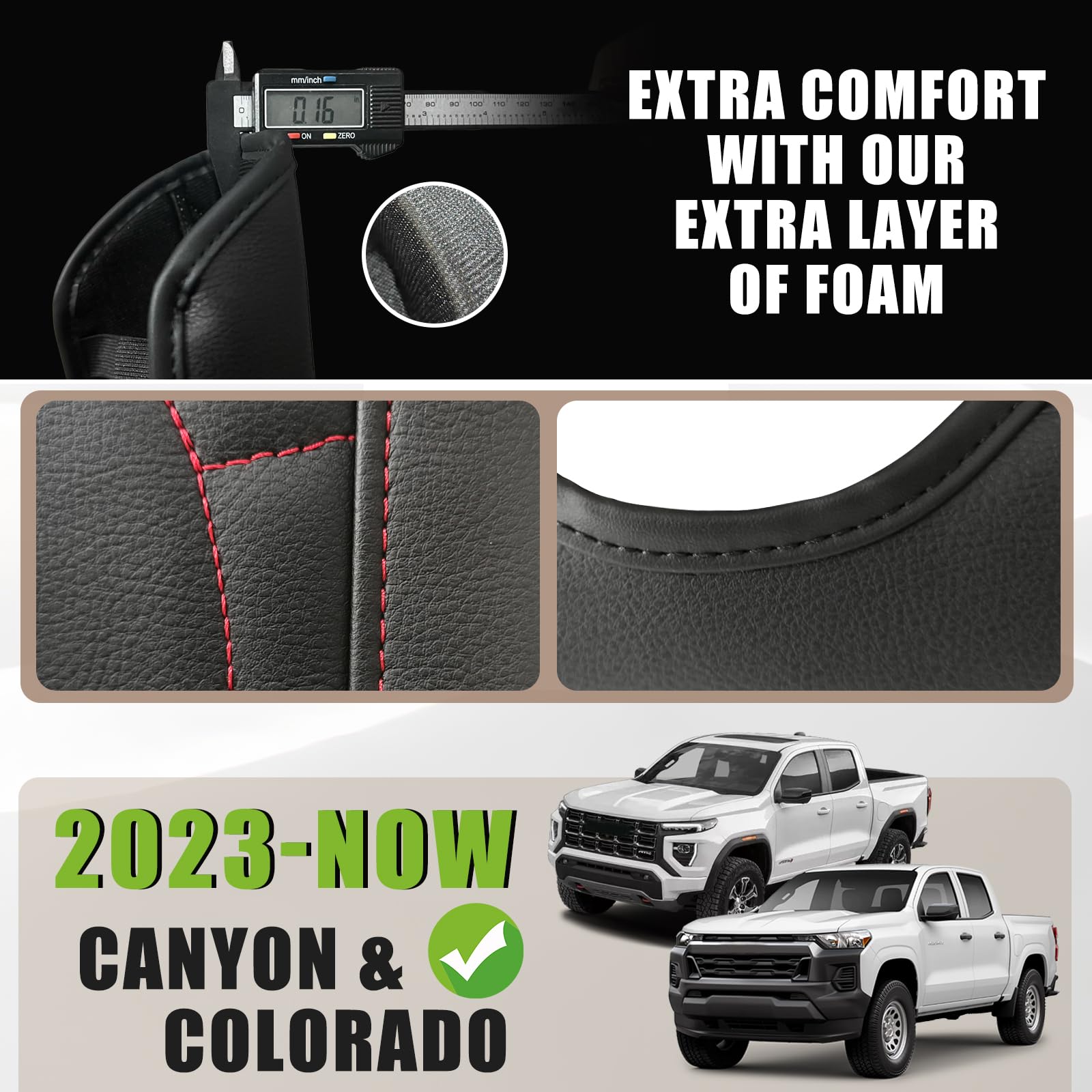 Muslogy Center Console Armrest Cover Compatible With Chevy Colorado/Gmc Canyon 2023 2024 2025 Zr2 Z71 Trail Boss Lt Wt Elevation