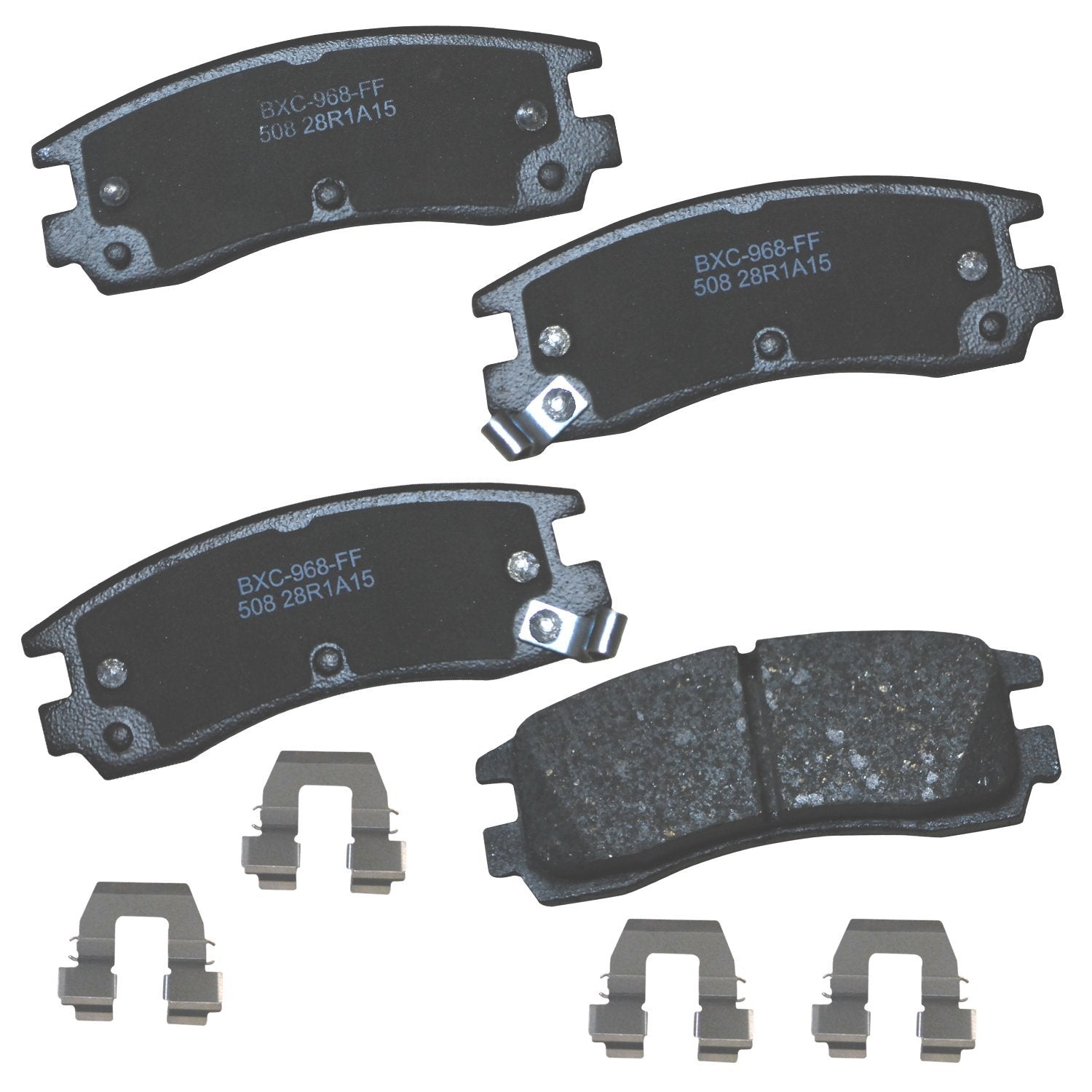 Bendix Premium Sbc508 Rear Brake Pads For Lesabre,Park Avenue,Regal,Riviera,Allante,Deville,Eldorado,Seville,Lumina,Monte Carlo,