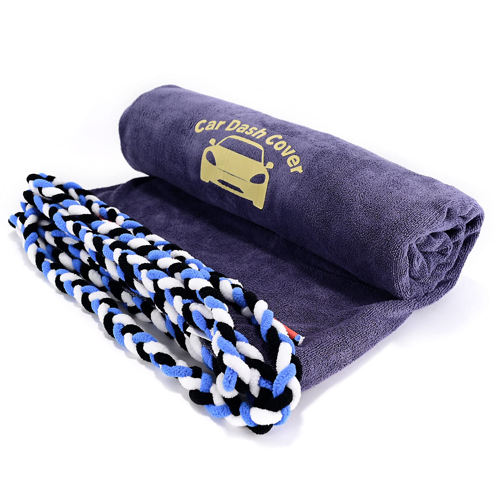 NEWISHTOOL Window Tinting Dash Protection, Super Absorbent Dash Towel Microfiber Towel and Strand Soak Rope Tool, Protective Con