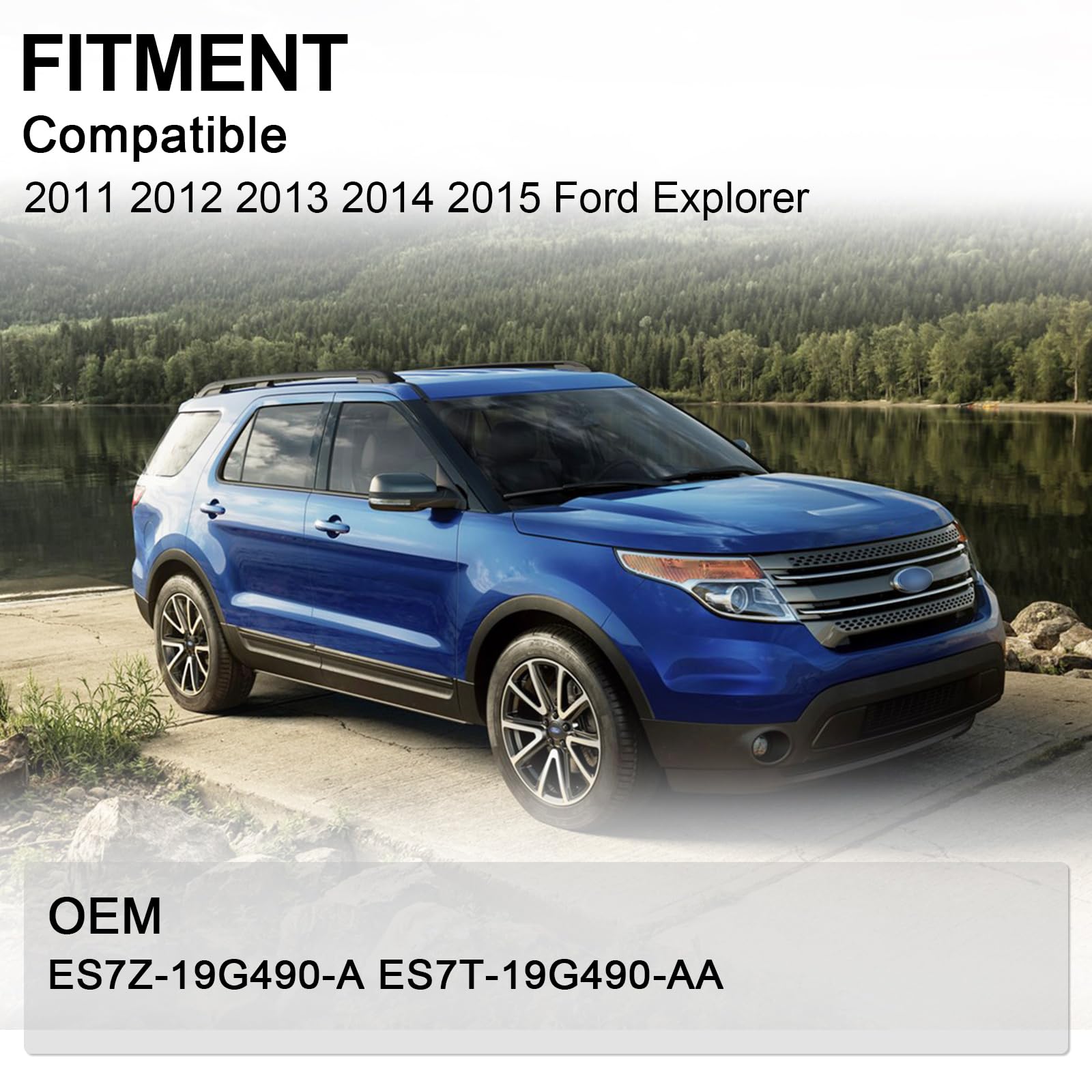 Autobaba Backup Camera Safety Rear View Park Assist Back Up Camera Compatible With 2011 2012 2013 2014 2015 Ford Explorer Views