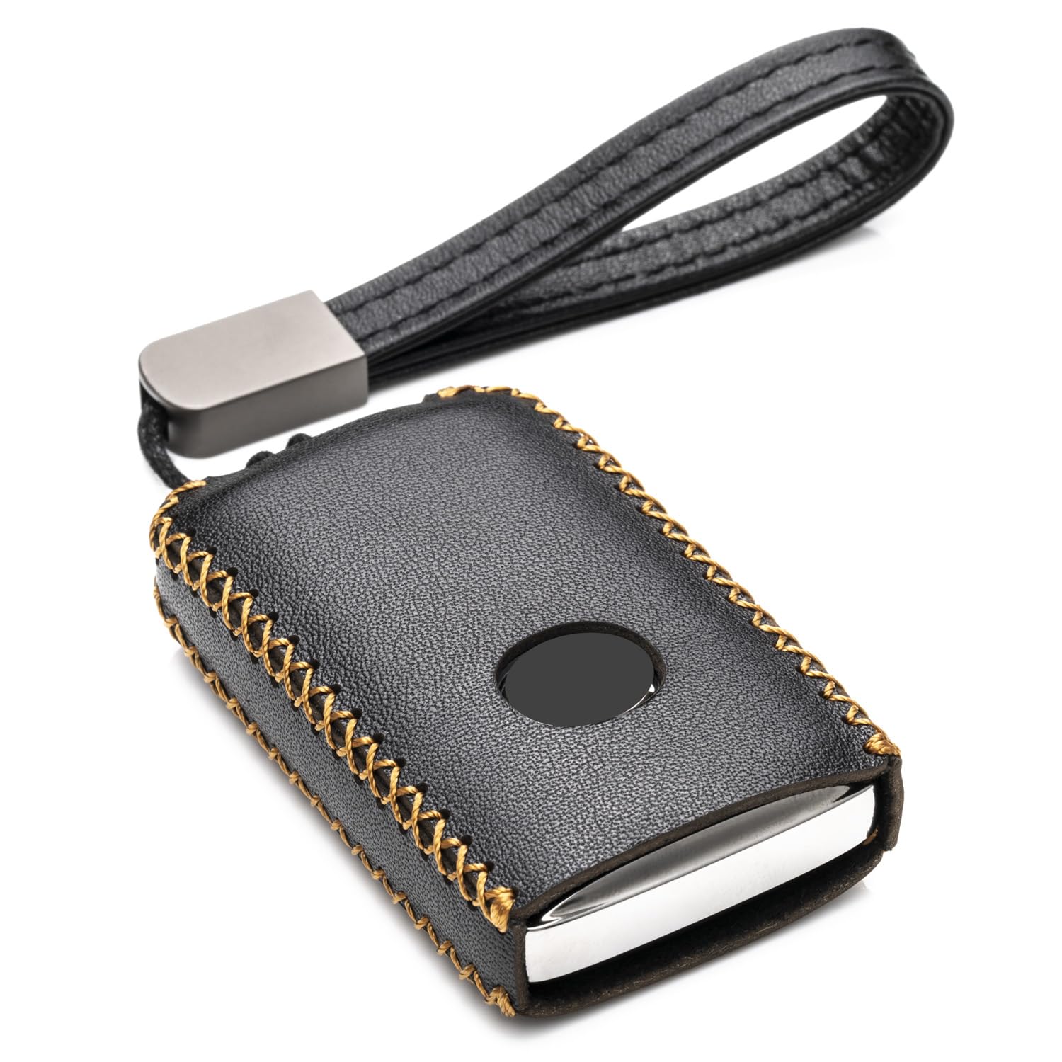Vitodeco Genuine Leather Smart Key Fob Case Cover Protector Compatible With Mazda 3, Mazda 3 Hatchback, Mazda 6, Cx-5, Cx-50, Cx