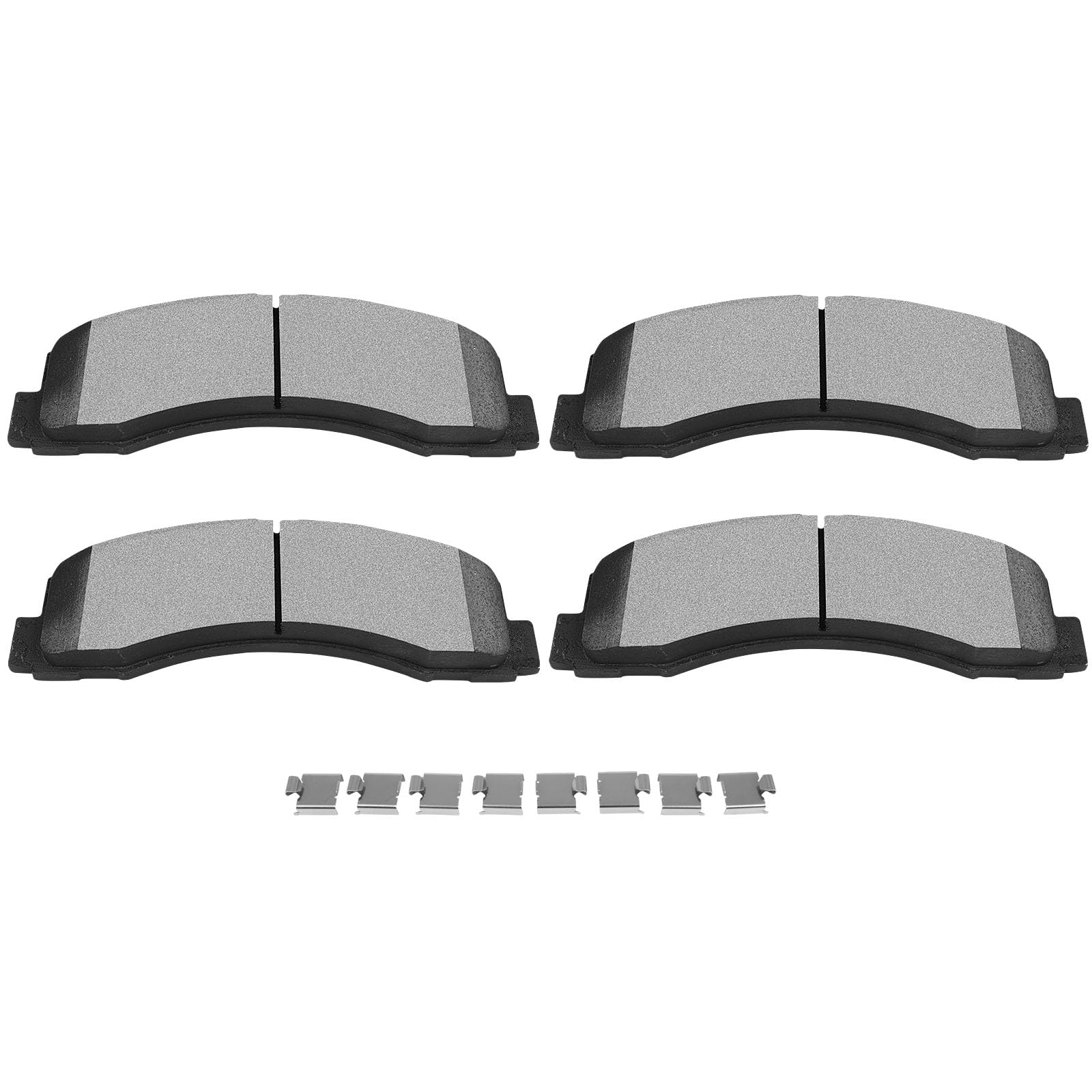 Scitoo D2087 Ceramic Brake Pads Sets Front W/Hardware Replacement For Ford For Expedition 2010-2021,For Ford For F-150 2010-2020