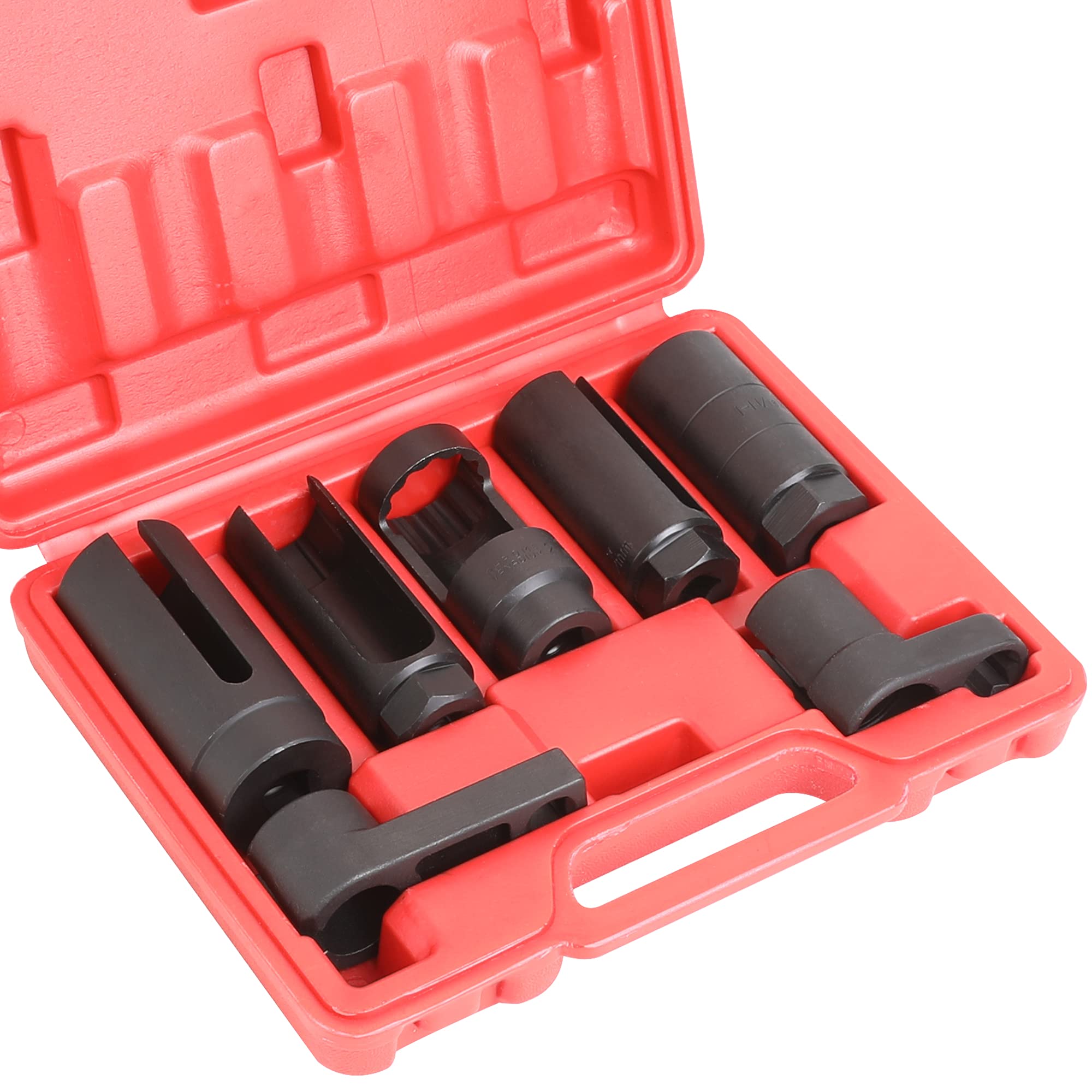 Wynnsky Oxygen Sensor & Oil Pressure Sending Unit, Master Sensor Socket Set, 7 Pieces