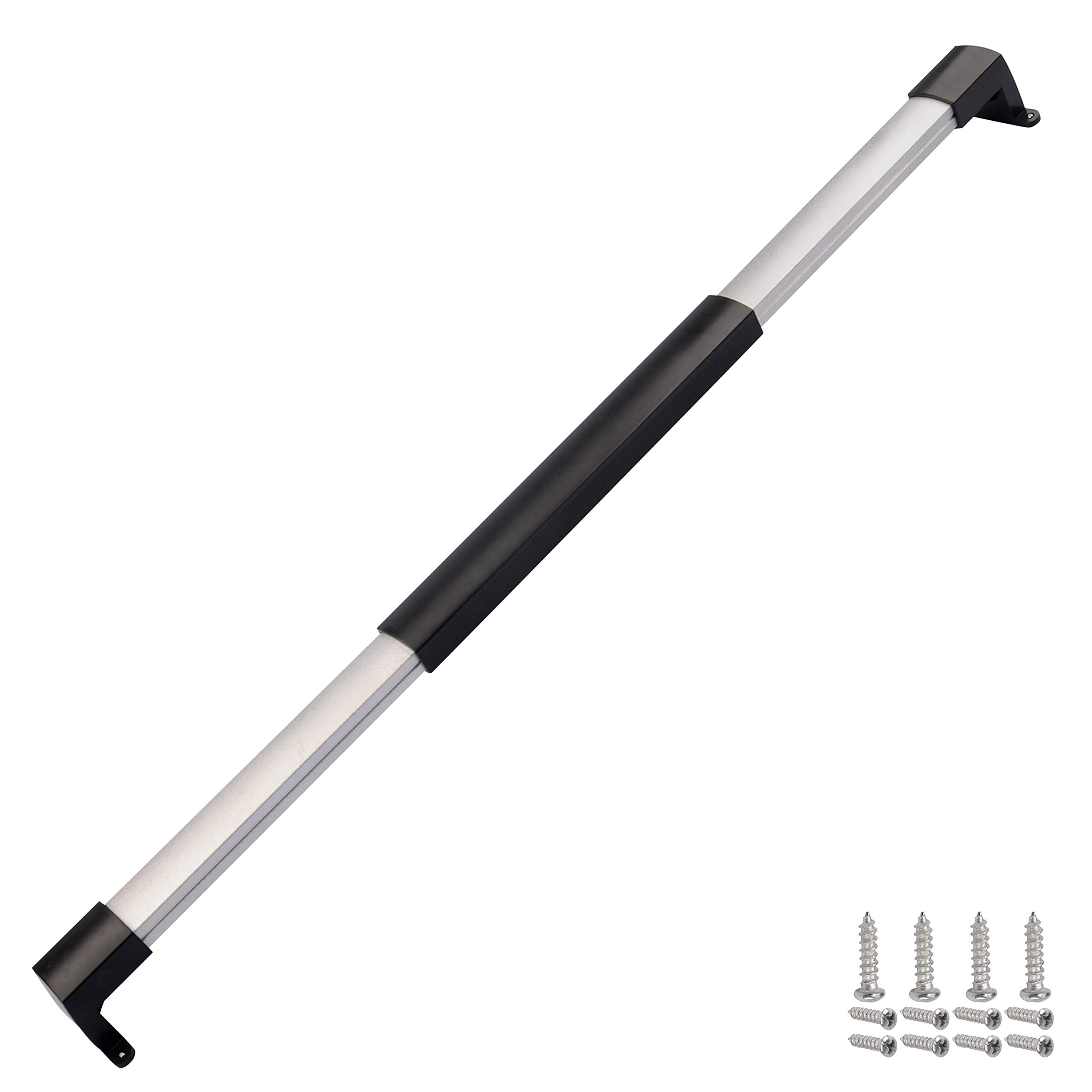 Leisure Coachworks Rv Screen Door Cross Bar, Adjustable Grab Handle 21-5/8 To 28-5/8 Inch Universal For Rv Motorhome Camper And 