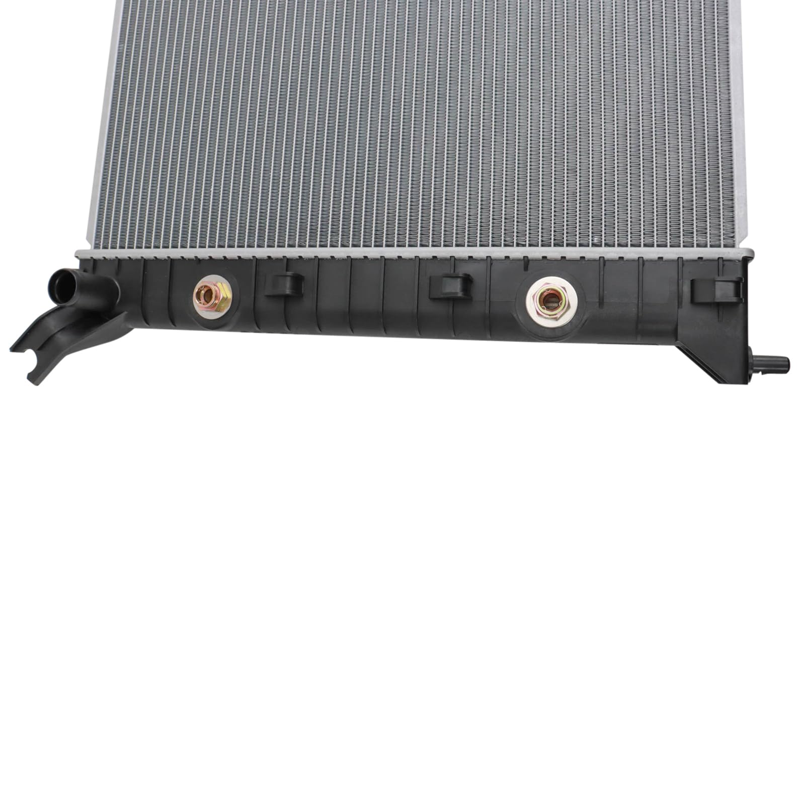Trq Radiator Assembly Aluminum Core Compatible With 11-19 Chevrolet Silverado 2500 Hd Silverado 3500 Hd 11-13 Suburban 2500 Gmc