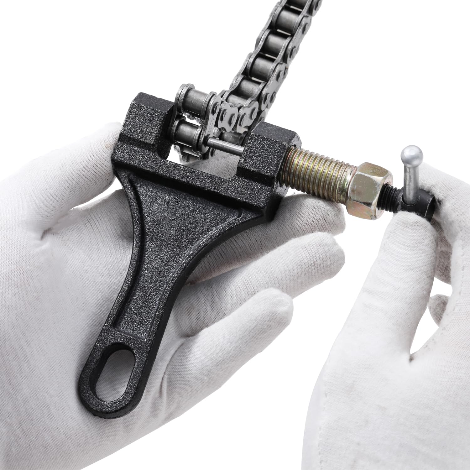 Kamier 428 Drive Chain 102 Link Breaker Heavy Duty For 70Cc 90Cc 110Cc 125Cc Ttr Yz80 Yz85 Apollo Rfz Suzuki Trailmaster Vitacci Tao Tao Coolster Mototec Pit Dirt Bike 4 Wheeler Atv Quad Go Kart Parts