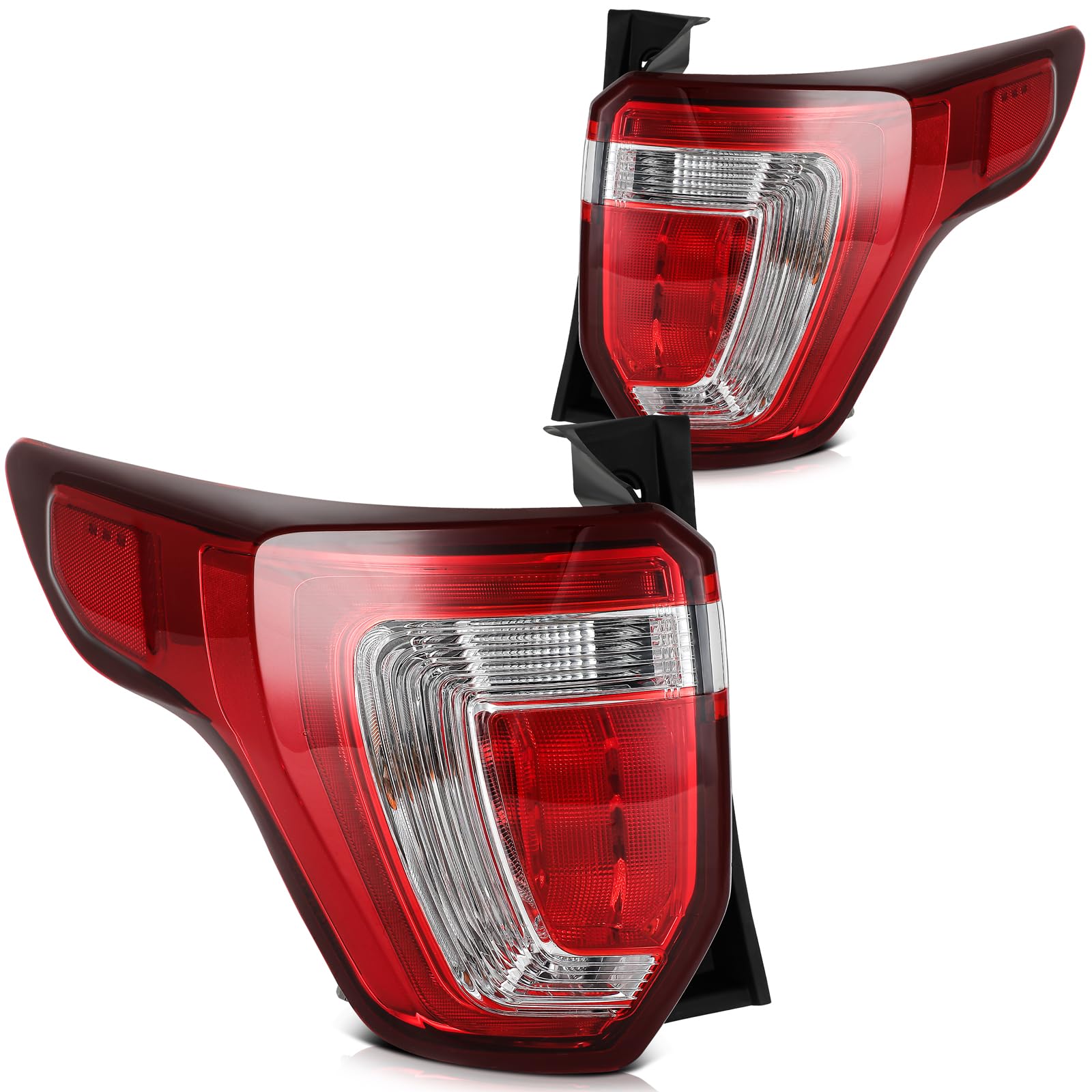 LBRST Tail Light Assembly Fit 2016-2019 for Explorer Driver & Passenger Side Tail Light FO2800251