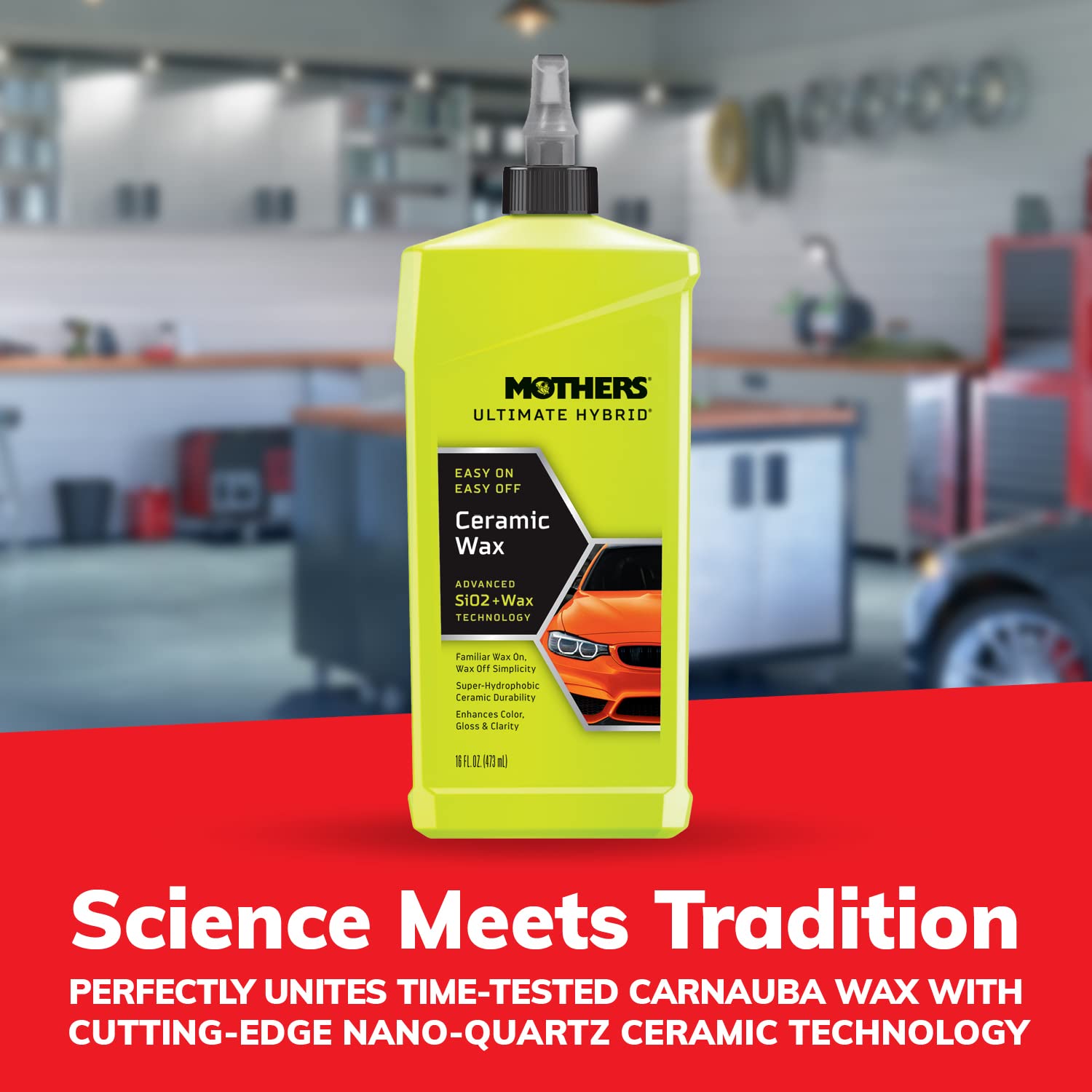 Mothers 05566 Ultimate Hybrid Ceramic Wax, 16 Fl. Oz.