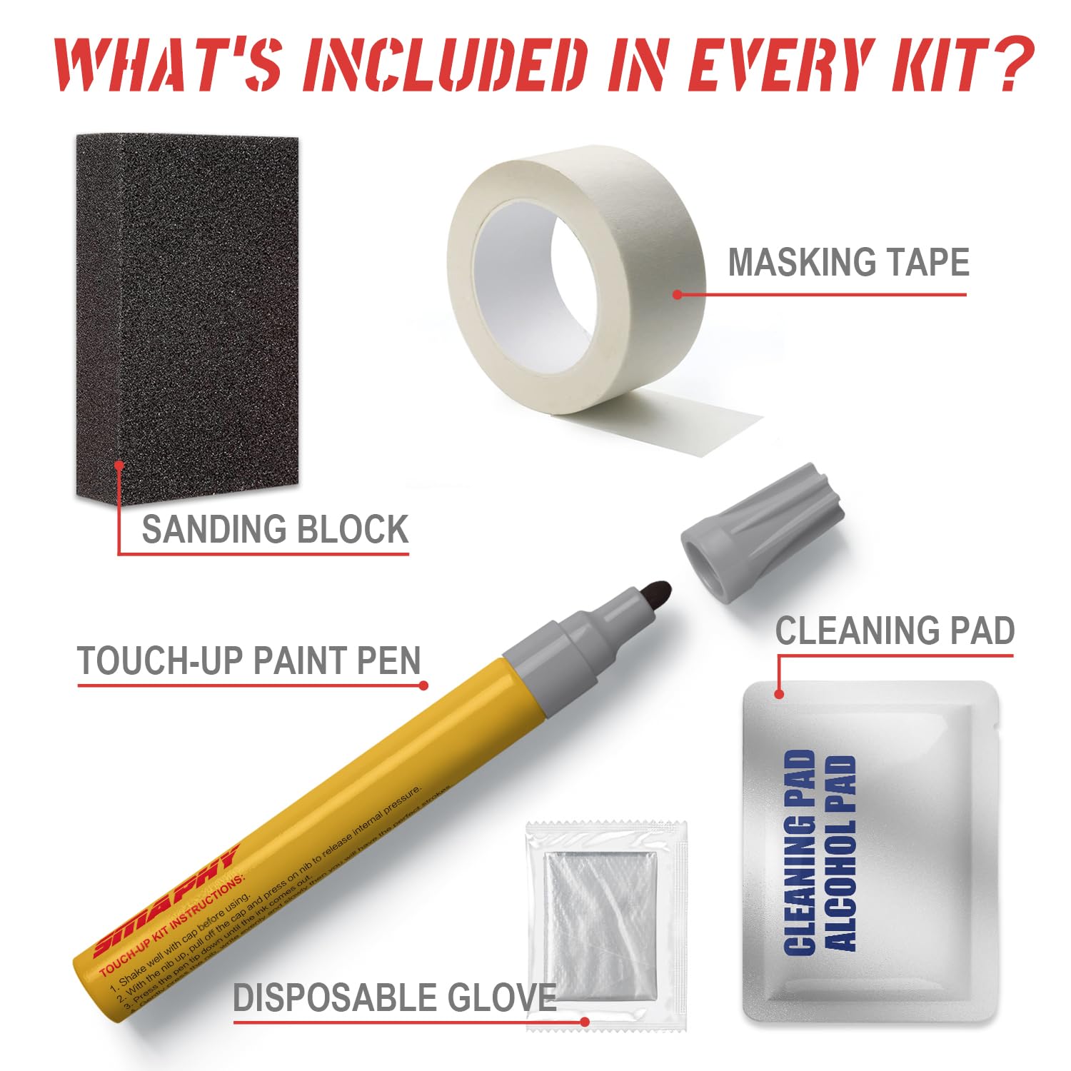 Wheel Repair Kit, Matte Black Rim Touch Up Paint, Wheel Touch Up Kit Wheel Paint Rim Paint Pen, Quick And Easy Repairs Roadside Rashes, Rim Paint(Matte Black)