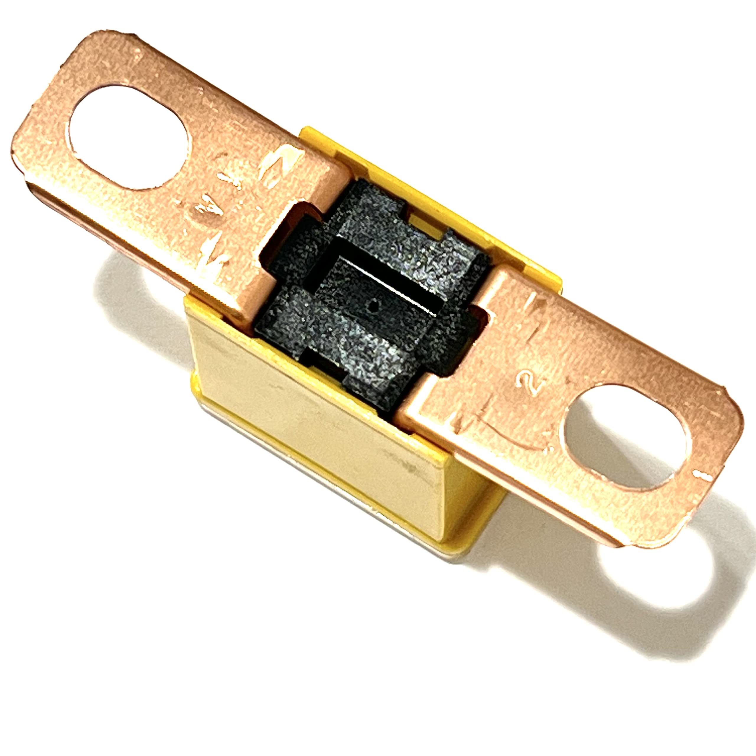 EDS New 927-0060 Yellow 60 AMP Fuse Multi Purpose PAL Series 1 32V 13/16 Bent - Replacement for FLD-60 PAL460BP Bolt on Cartridg