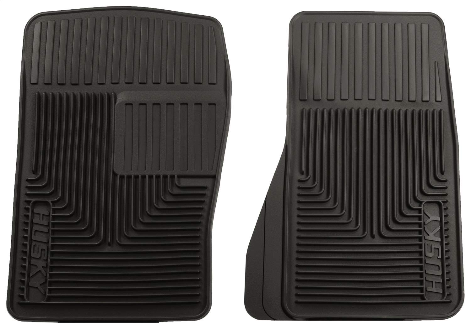 Husky Liners - Heavy Duty Front Floor Mats | 1995 - 2005 Chevrolet Blazer/Cavalier/Sunfire, 1987 - 2004 Mustang, and more , Blac