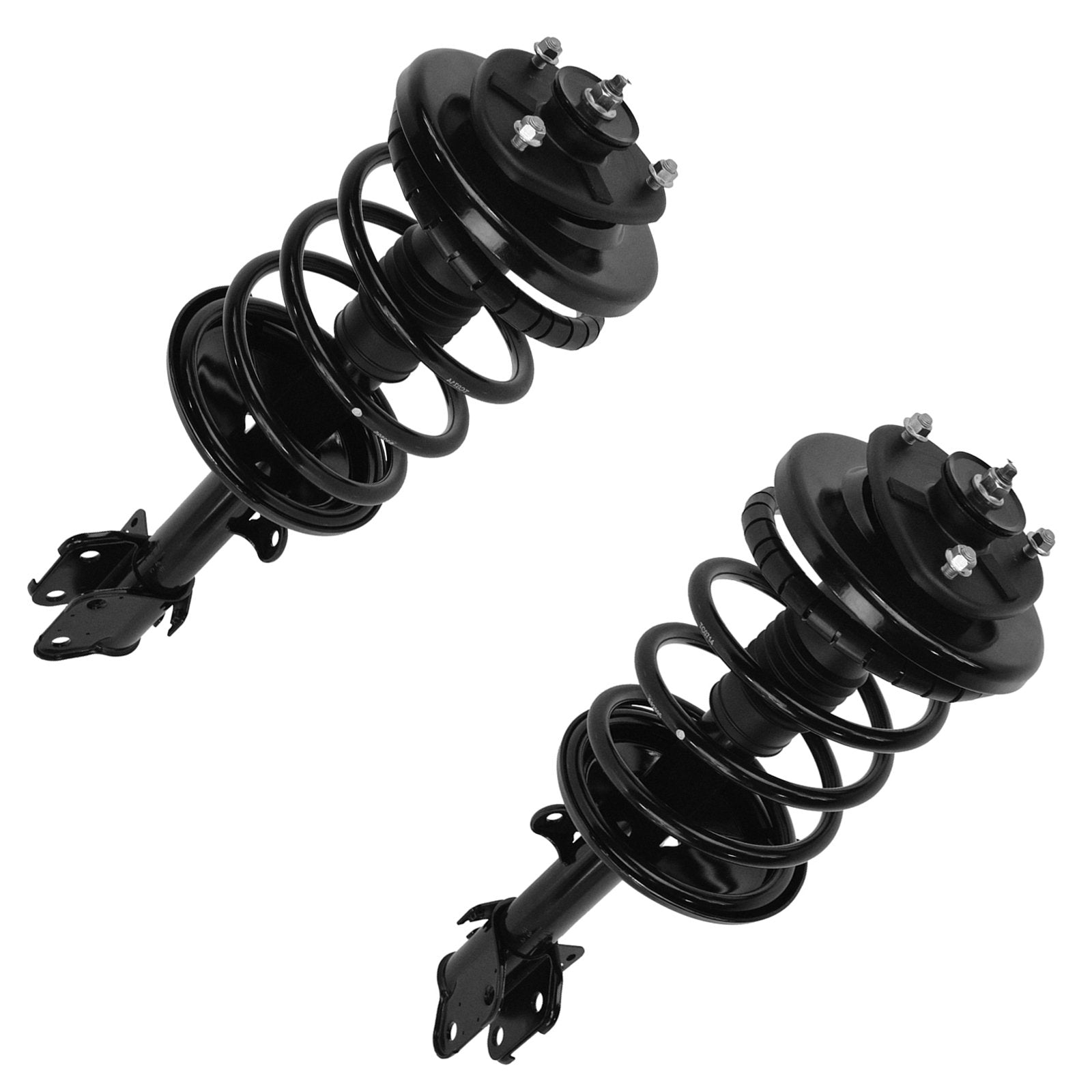 Trq Front Strut & Coil Spring Assembly Set Driver & Passenger Sides Compatible With 01-02 Acura Mdx 03-08 Honda Pilot