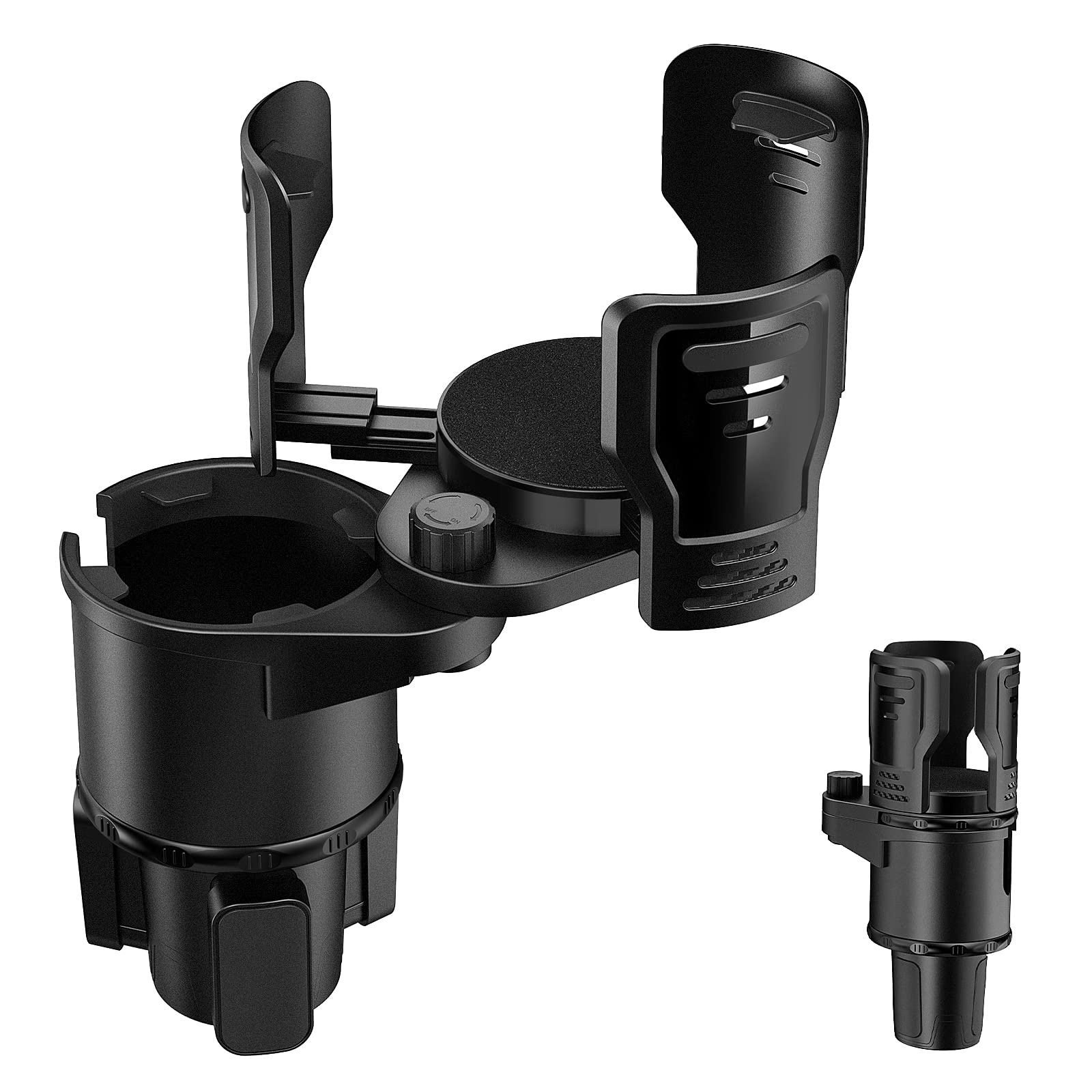 OUTXE Car Cup Holder Expander, Multifunction Extra Cupholder Extender Large Expandable Drink Adapter Universal for Auto Automoti