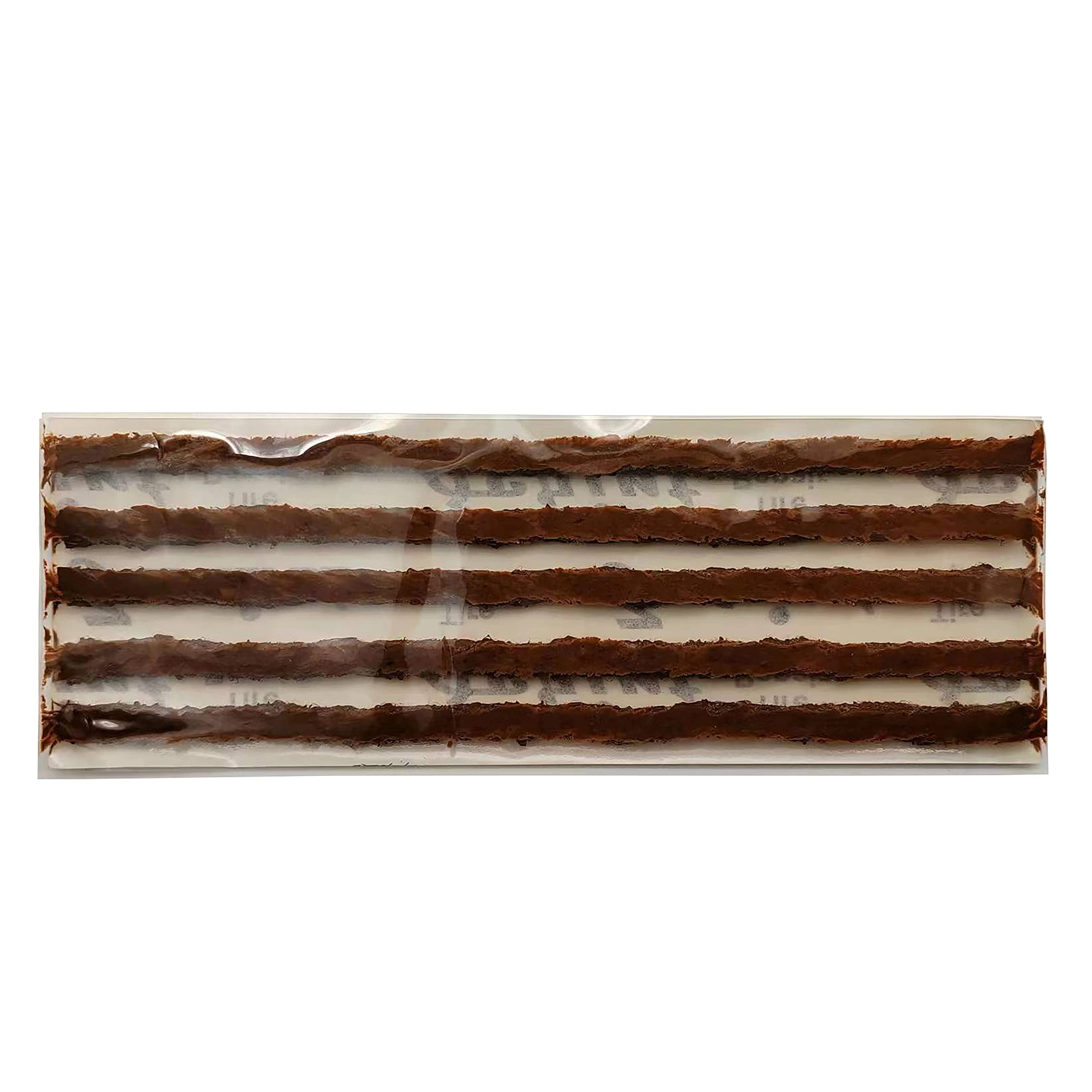 Zerint Durable Rubber Strings (1/4'' X 8'', Brown 50Pcs) Tire Repair Plug Strips Kit For Tubeless Tires, Fits Car, Motorcycle, T