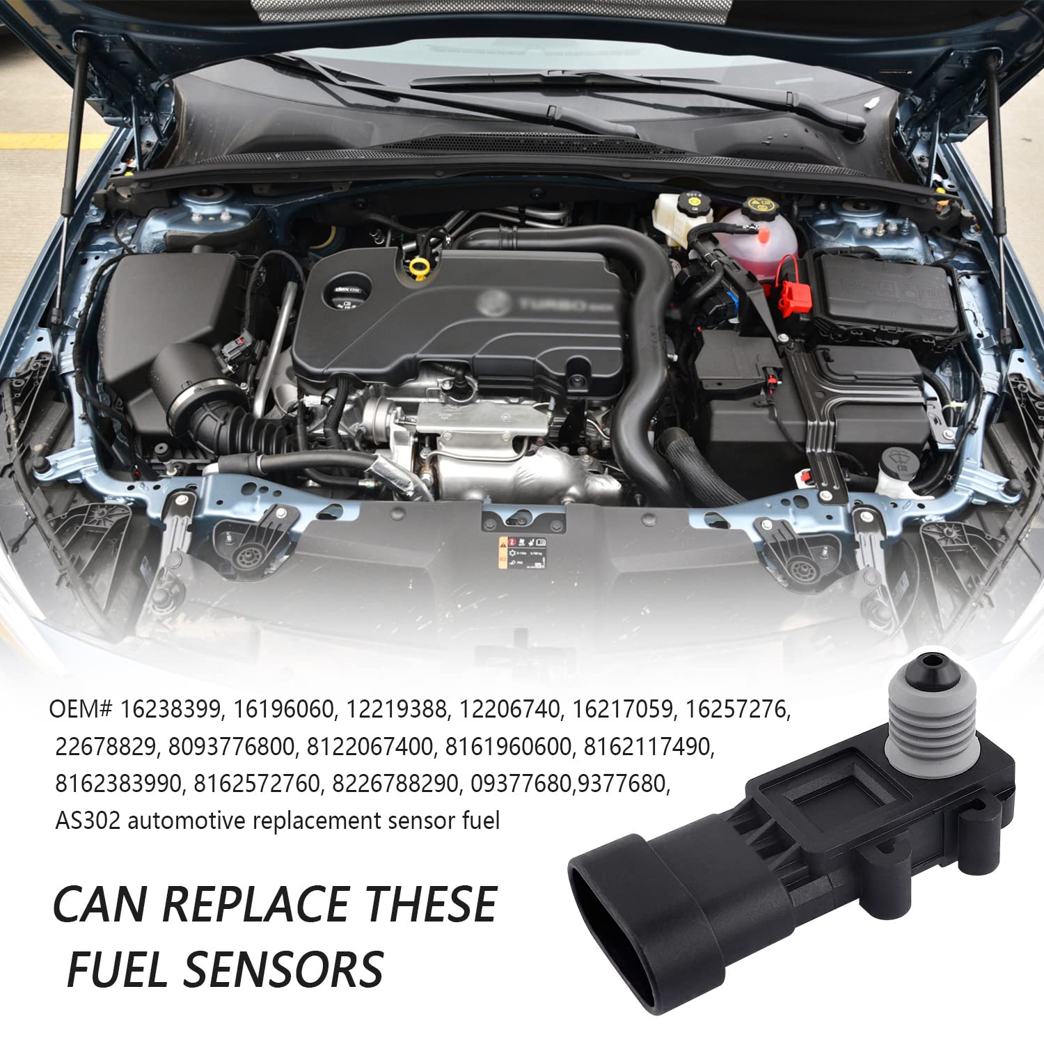 Acdelco Gm Original Equipment 13500745 Fuel Pressure Sensor