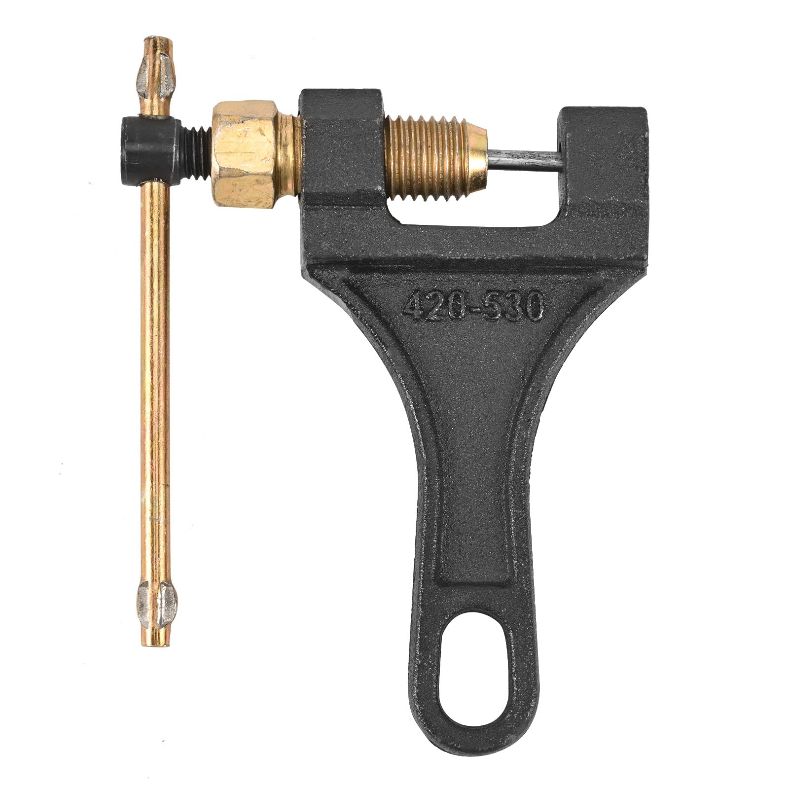 Trkimal Motorcycle 420 Standard Roller Chain 132 Link + Chain Breaker For 50Cc 70Cc 90Cc 110Cc 125Cc Dirt Pit Bike Atv Quad Go K