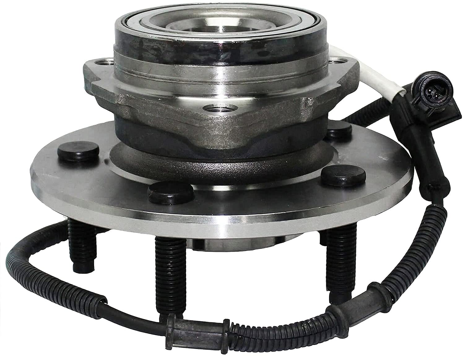 Detroit Axle - 4Wd Front Wheel Bearing Hubs For 2000-2003 Ford F-150 [4-Wheel Abs], Replacement 2001 2002 F-150 [5 Stud, M14 Stu