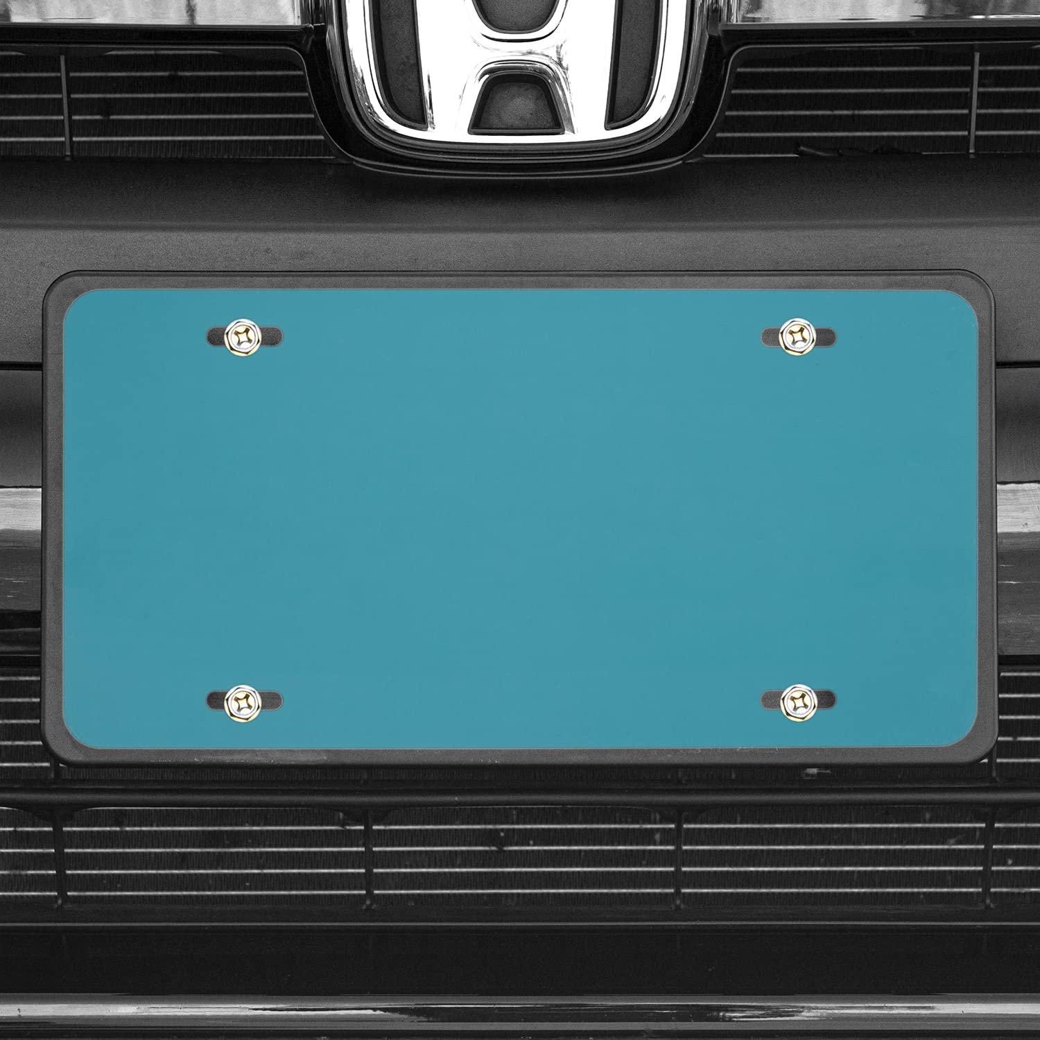 Custom License Plate For Front Of Car - Personalized Car Tags - 6” X 12” Universal Fit (Ocean)