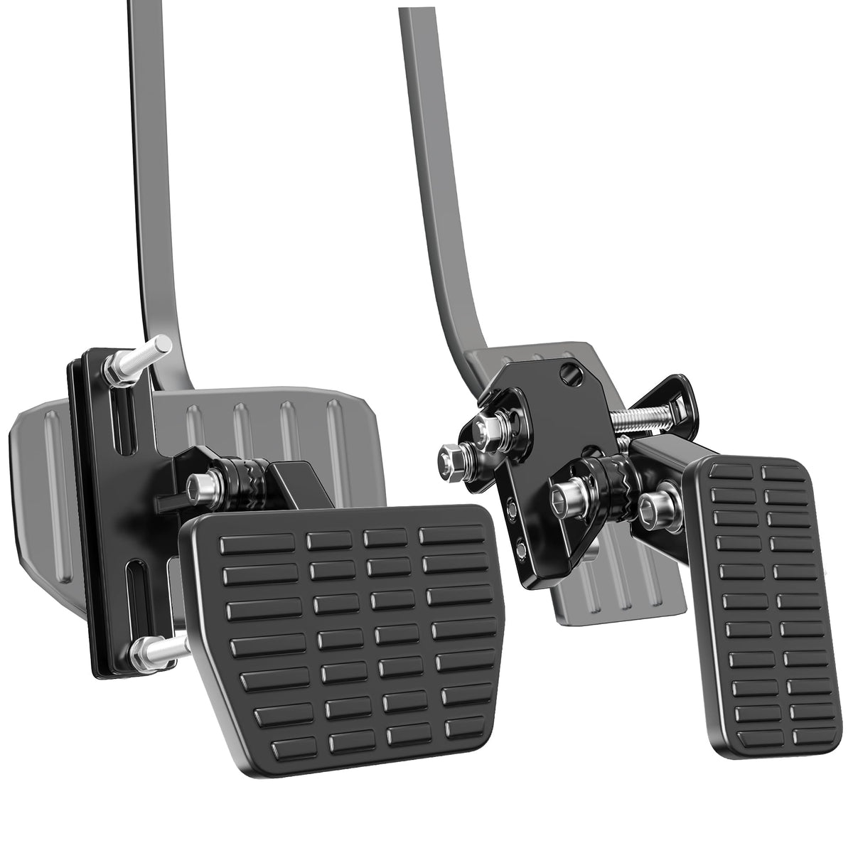 PICURA Gas and Brake Pedal Extenders for Short Drivers People Driving Cars, Go Kart, Ride on Toys,Adjustable Length and Angle Au