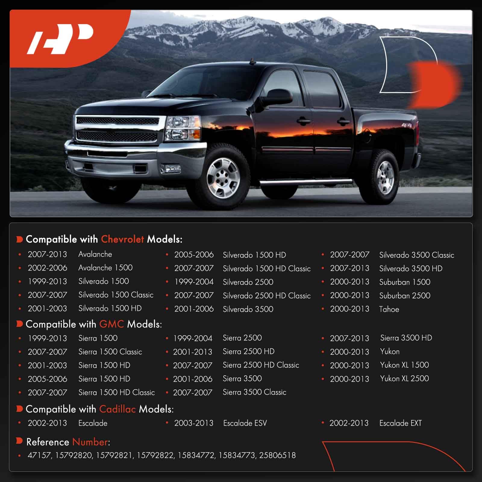 A-Premium Coolant Hose Junction Connector - Compatible With Chevrolet Silverado Suburban Tahoe Avalance & Gmc Sierra Yukon & Cad