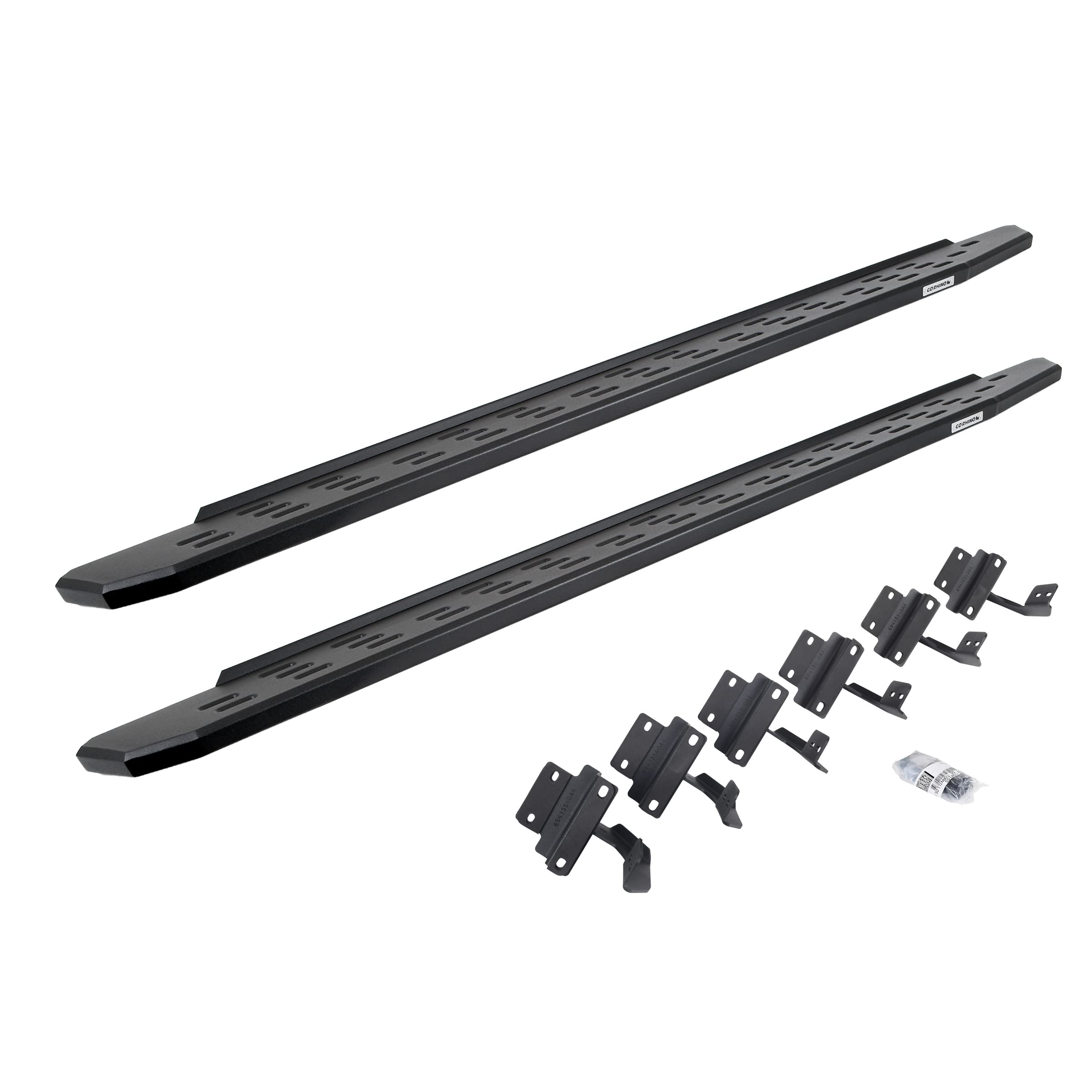 Go Rhino 69615587Pc Rb30 Running Boards With Mounting Bracket Kit For 15-24 F-150, F-250 Super Duty, F-350 Super Duty (Crew Cab Pickup)