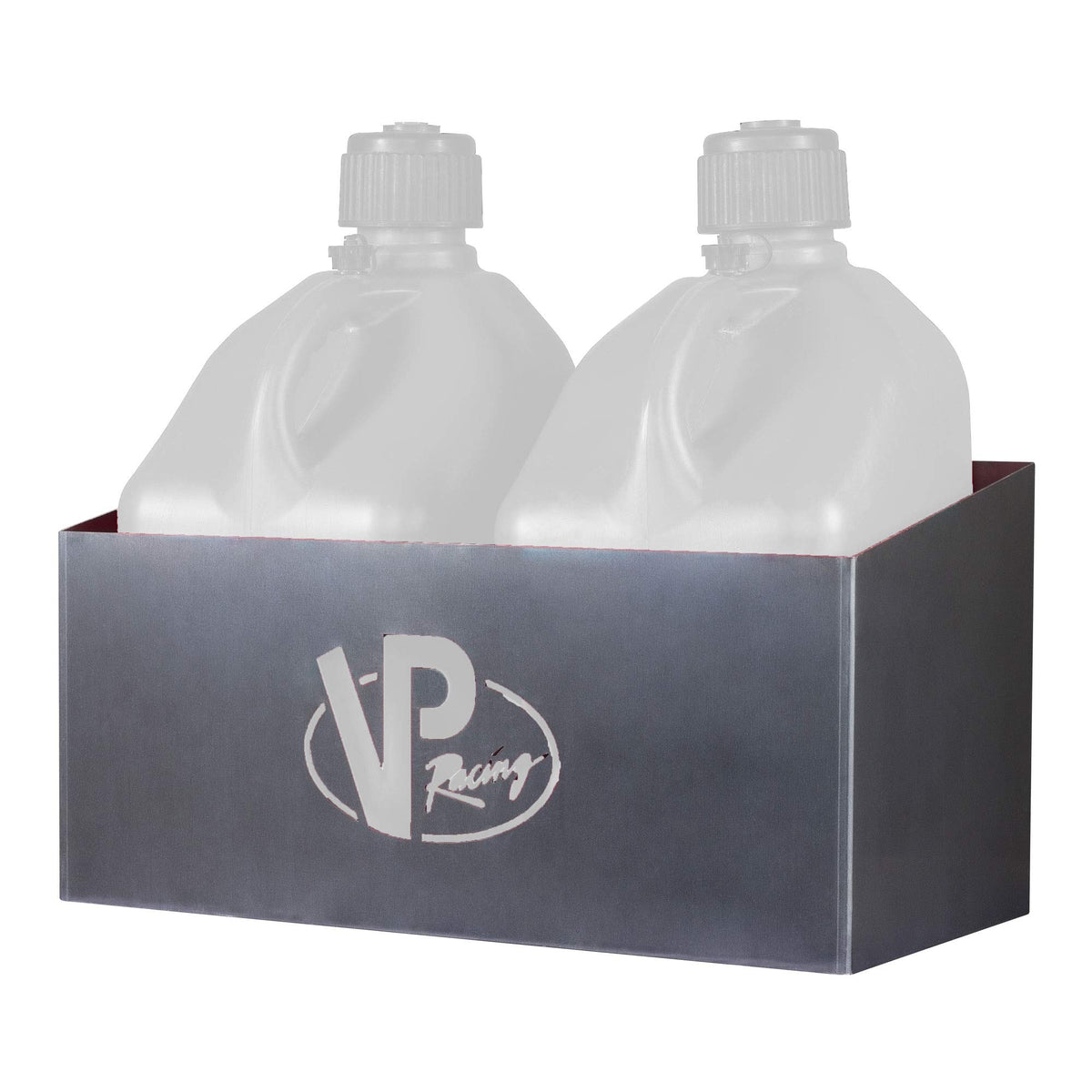 Vp Racing Fuels 3050 Aluminum Storage Rack For 5 Gallon Motorsport Containers. Bottomless Storage Rack Features Vp Logo Cut-Out.