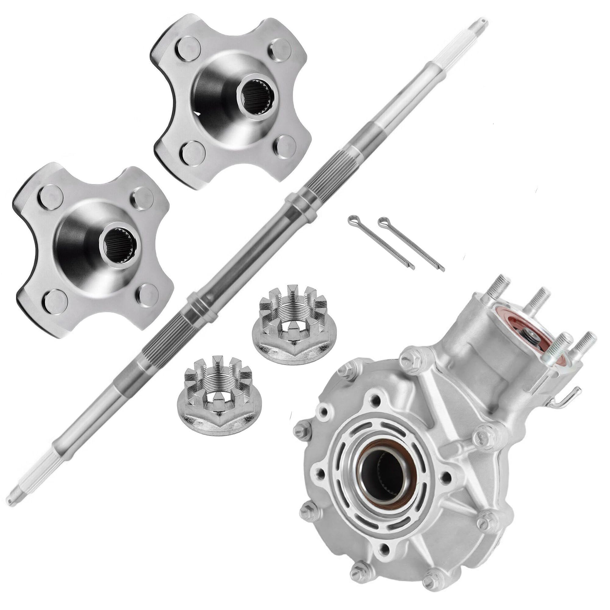 Octopus Compatible With Honda Trx300 (1988-2000) - Rear Axle Differential Hub & Rear Axle Shaft & Hubs For Trx300Fw Fourtrax 300 Drivetrain 4X4 & 2X4-41300-Hm5-A10, 41300-Hc4-000, 41300-Hc5-970