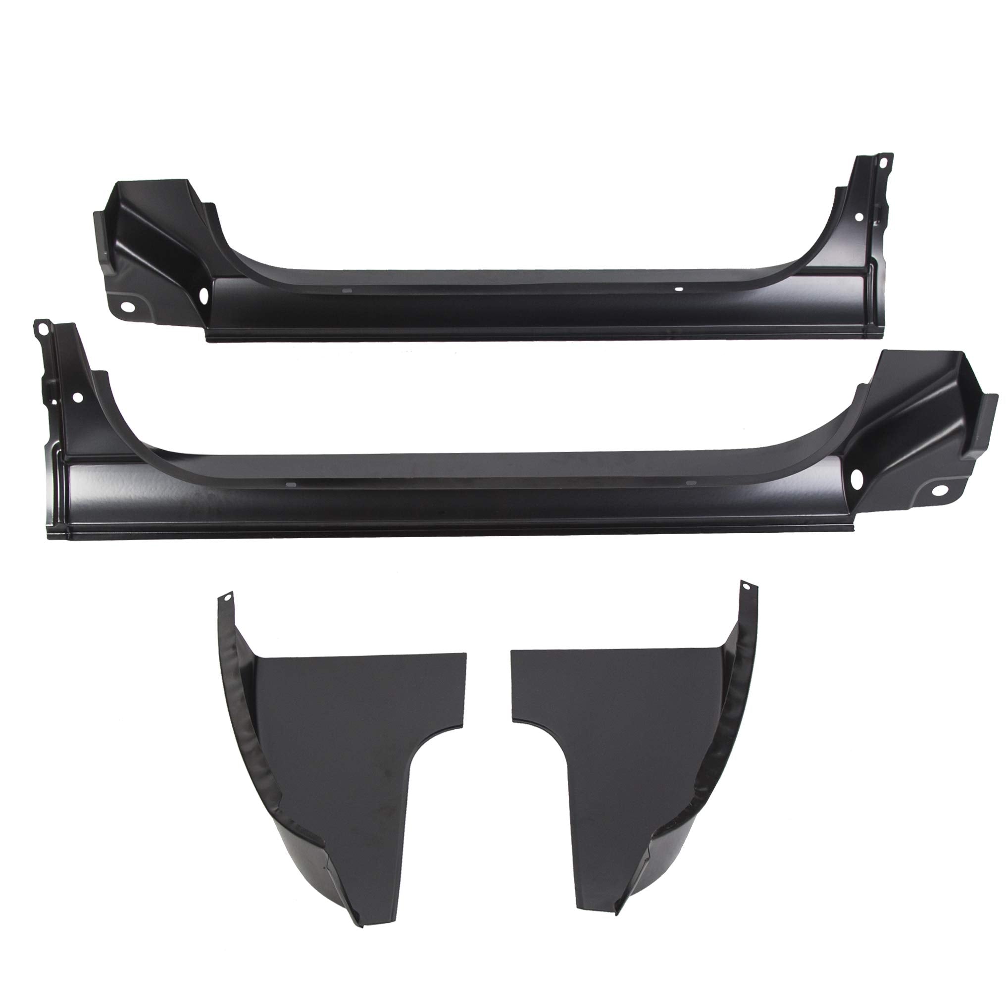 Ecotric Cab Corner & Rocker Panel 4 Pc Kit Compatible With 1973-1987 Gmc C10 K10 Truck Lh/Rh