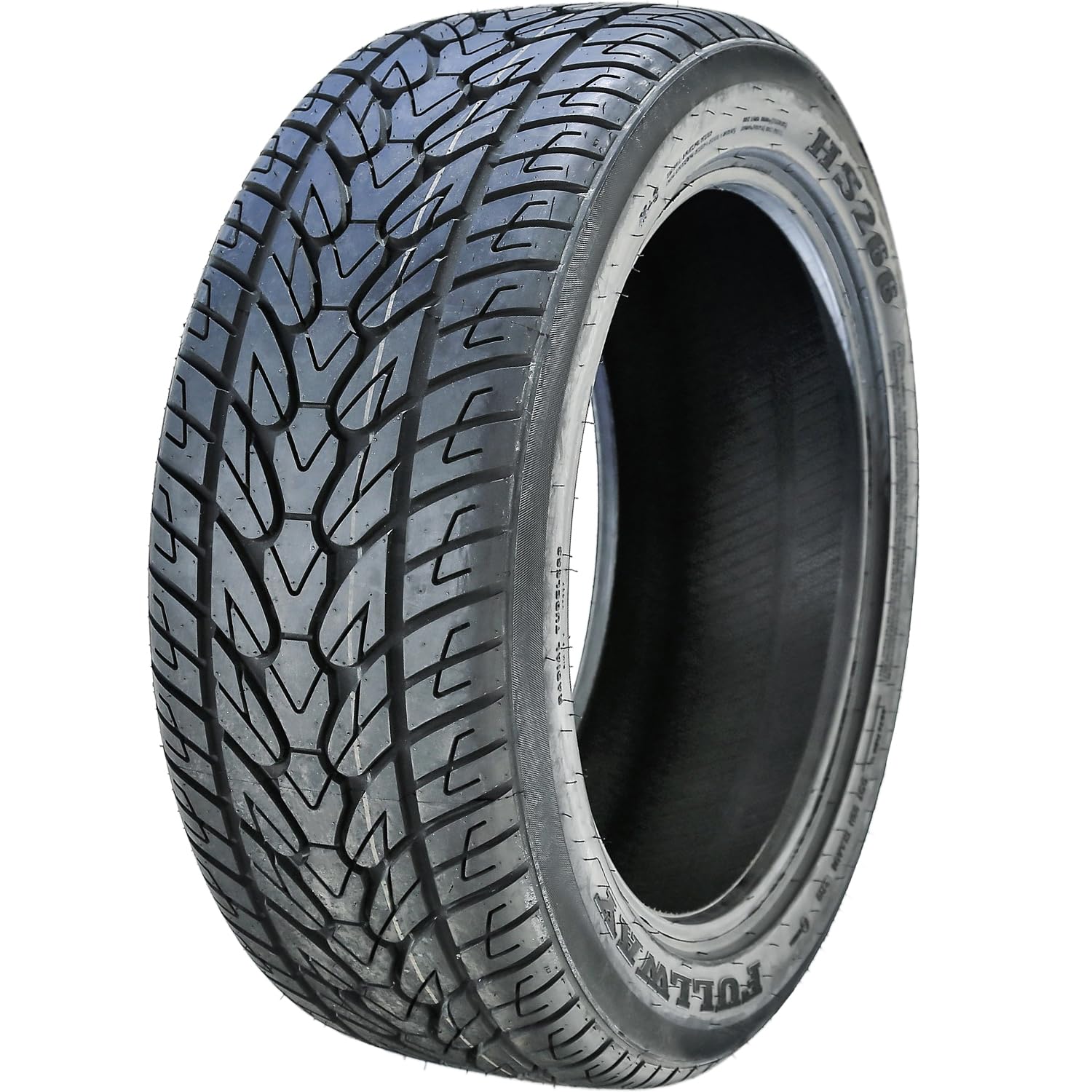 Fullway Hs266 All-Season Truck/Suv Performance Radial Tire-275/55R20 275/55/20 275/55-20 117H Load Range Xl 4-Ply Bsw Black Side