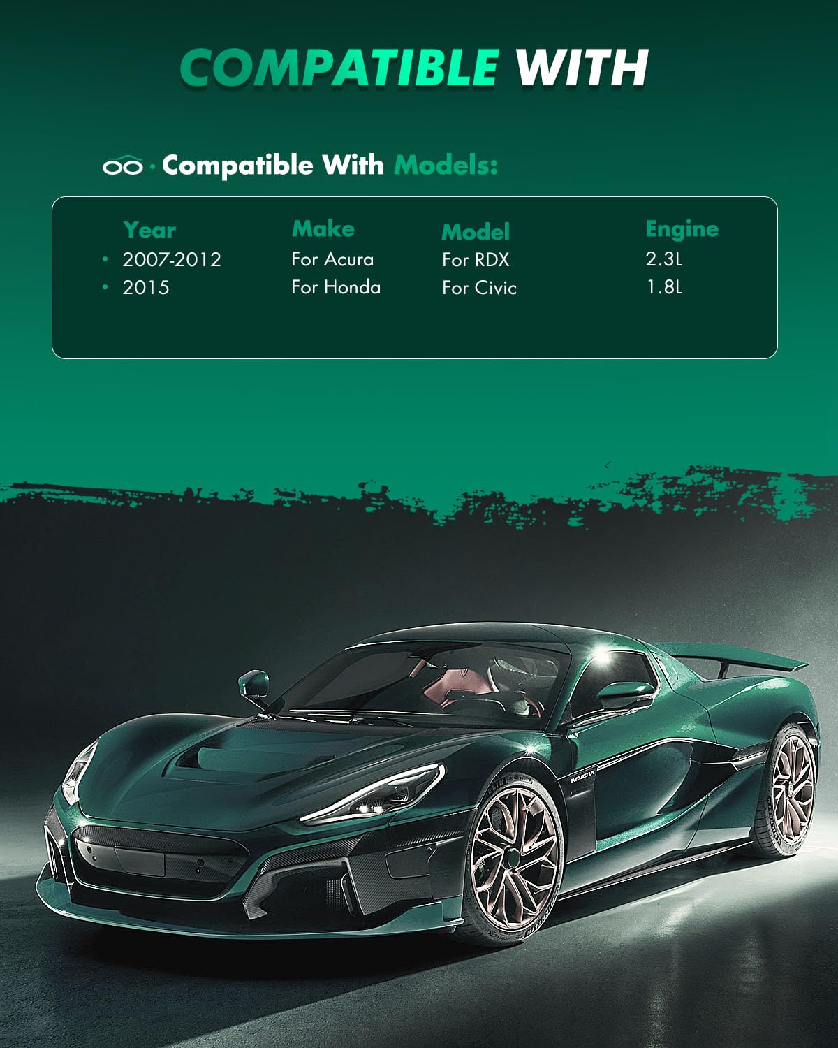 Scitoo D536 D1089 Front Rear Ceramic Brake Pads Sets Fit For Acura Rdx 2007 2008 2009 2010 2011 2012