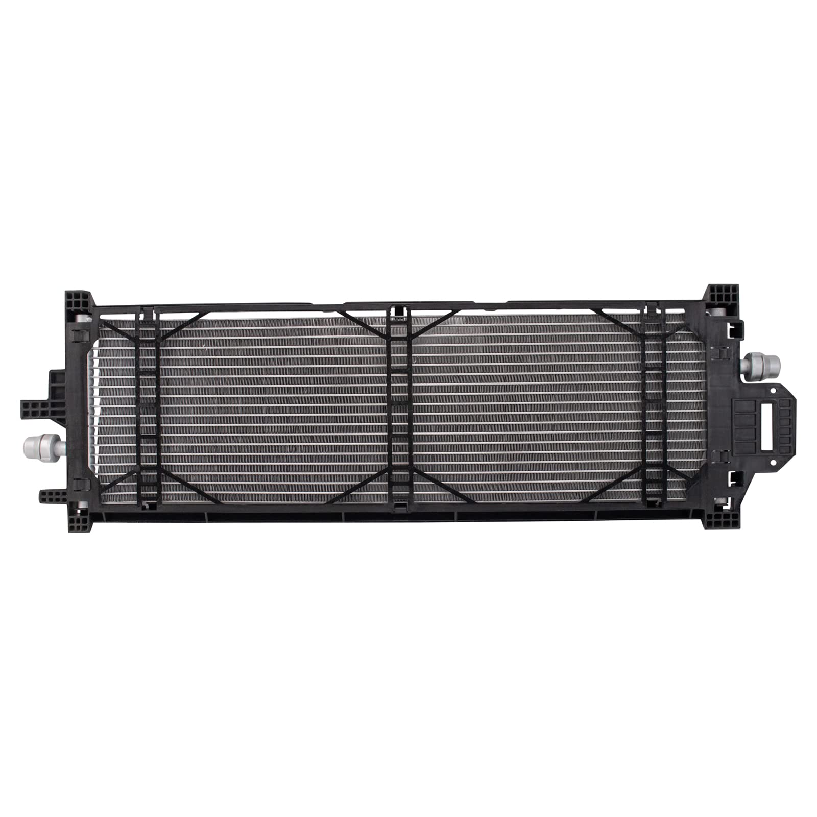 Trq Front Radiator Assembly Aluminum Core Compatible With 17-21 Tesla 3