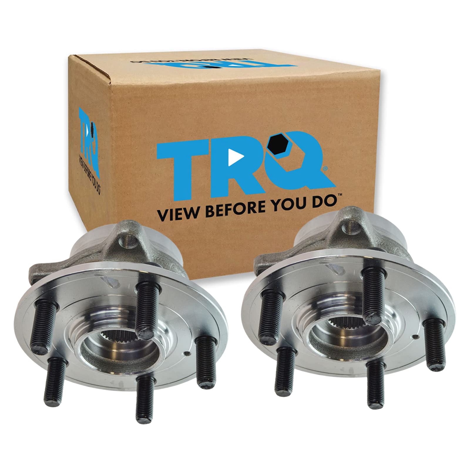 Trq Front Wheel Hub Bearings Assembly Set Compatible With 2011-2017 Honda Odyssey